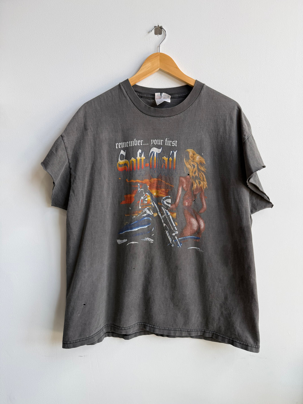 (XL) Soft Tail Biker Tee