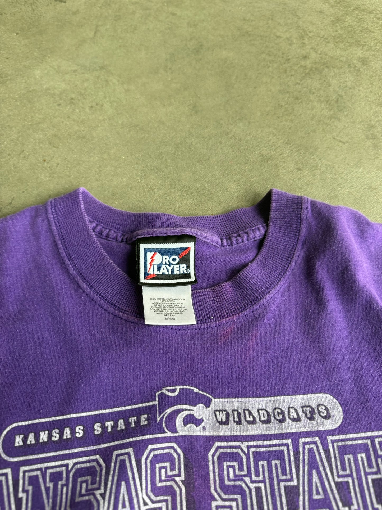 (M) Kansas State Wildcats Helmet Tee
