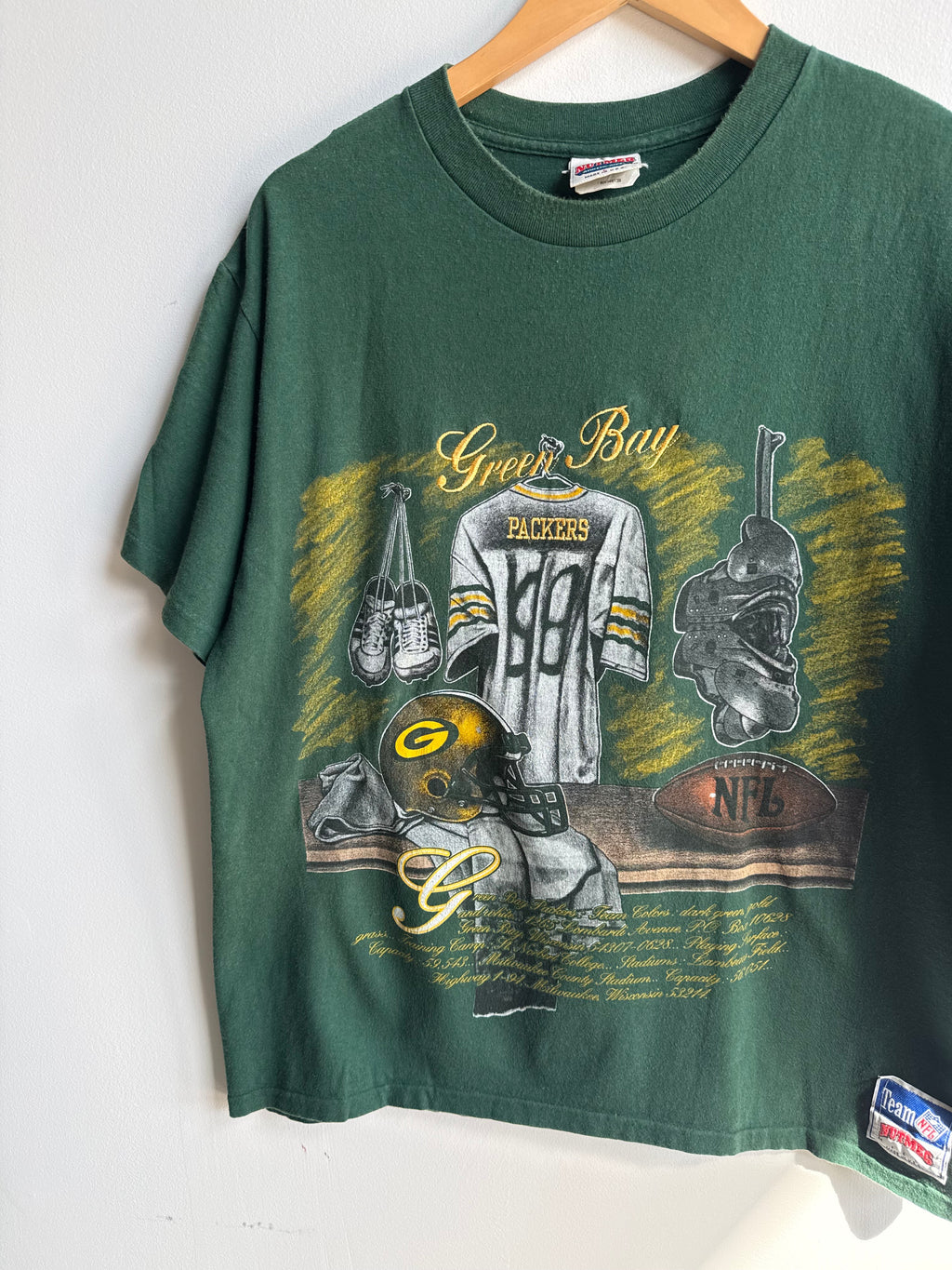 (L) Green Bay Packers Nutmeg Tee