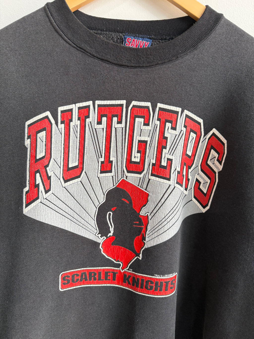 (XL) Rutgers Scarlet Knights Crew