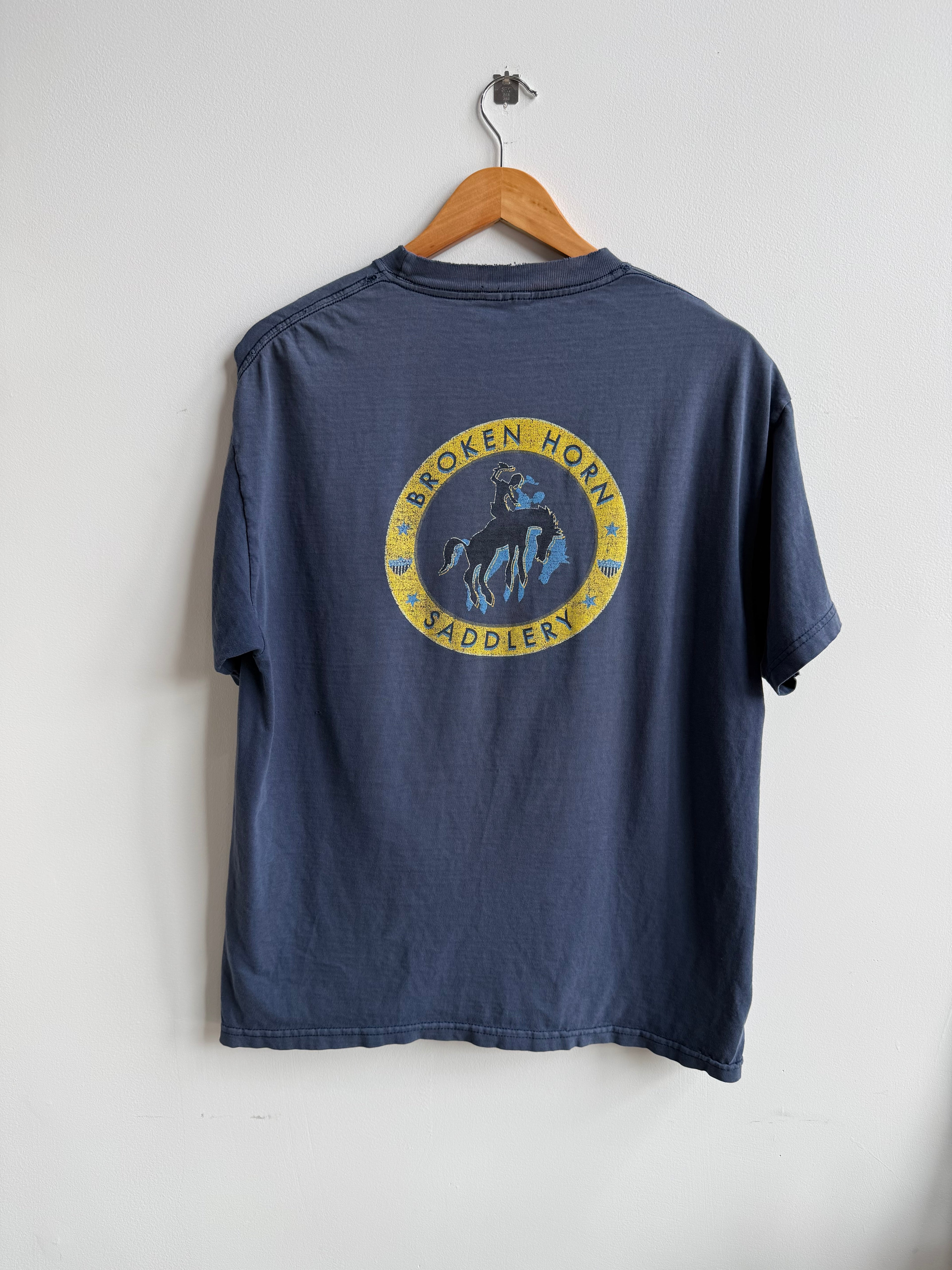 (L) Broken Horn Saddlery Tee