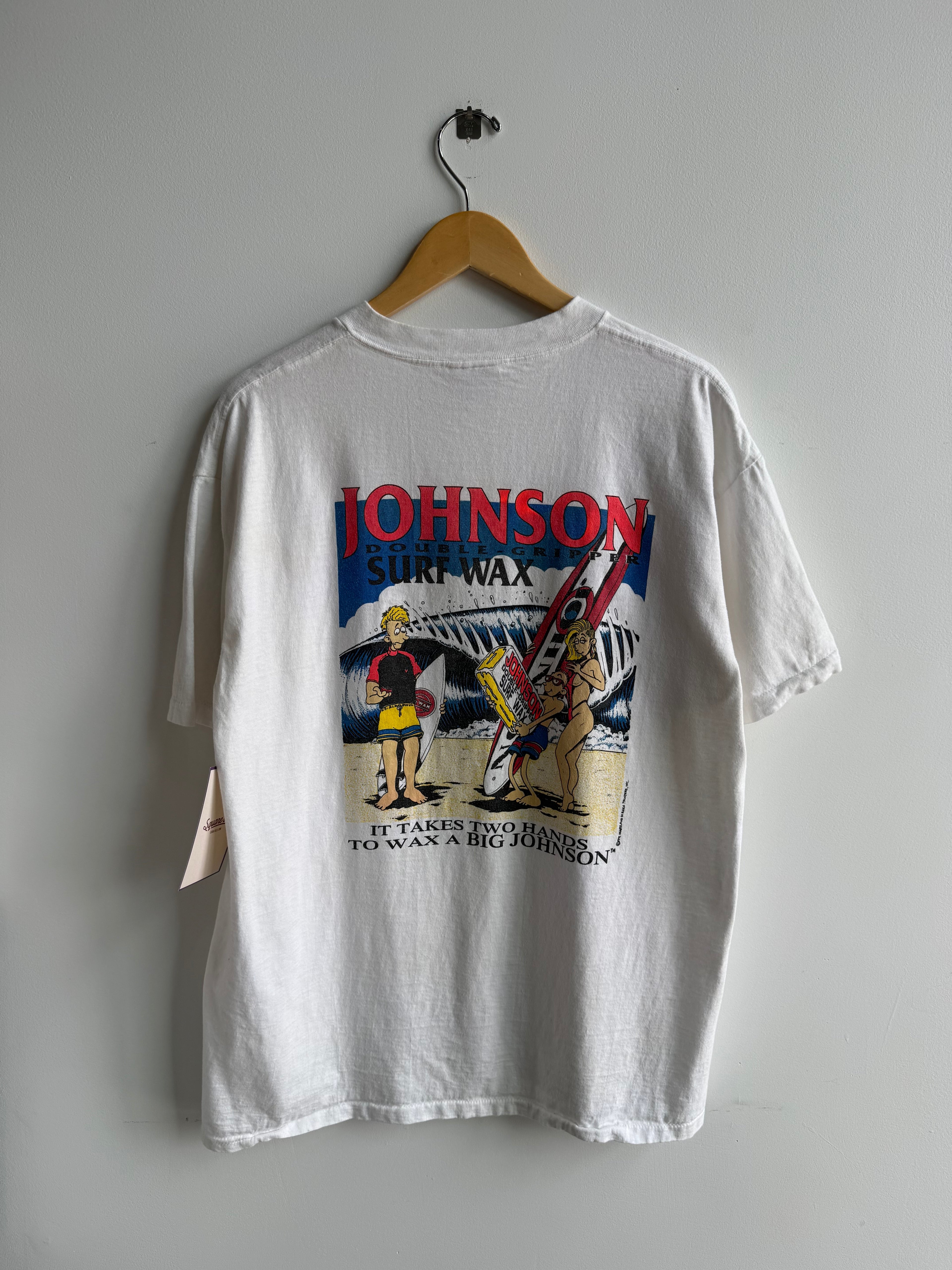 (XL) Wax Yer Johnson Tee