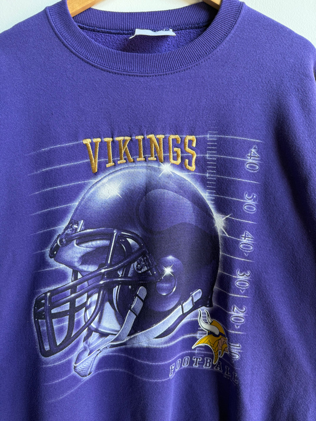 (XXL) Minnesota Vikings Helmet Crew