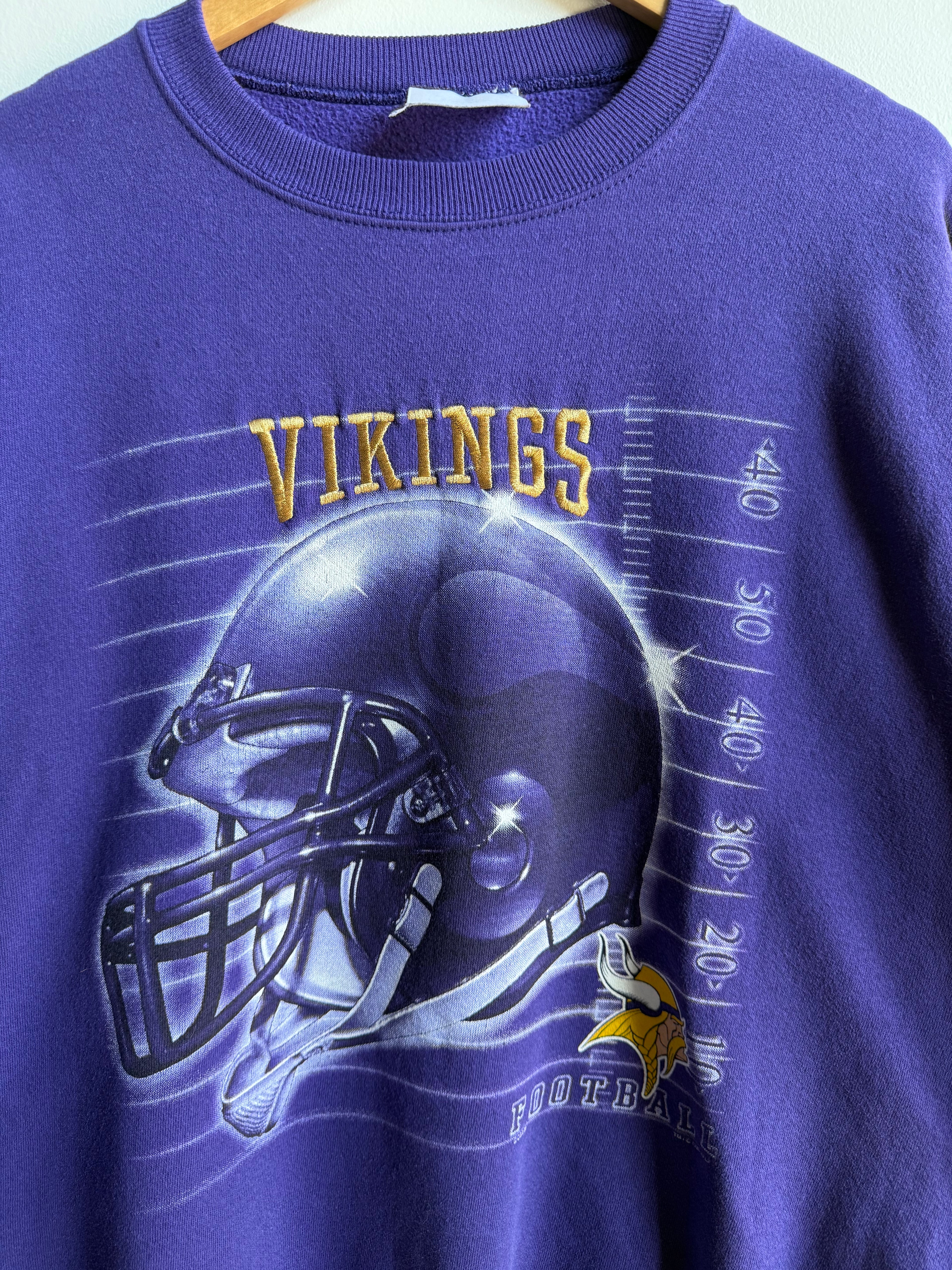 (XXL) Minnesota Vikings Helmet Crew