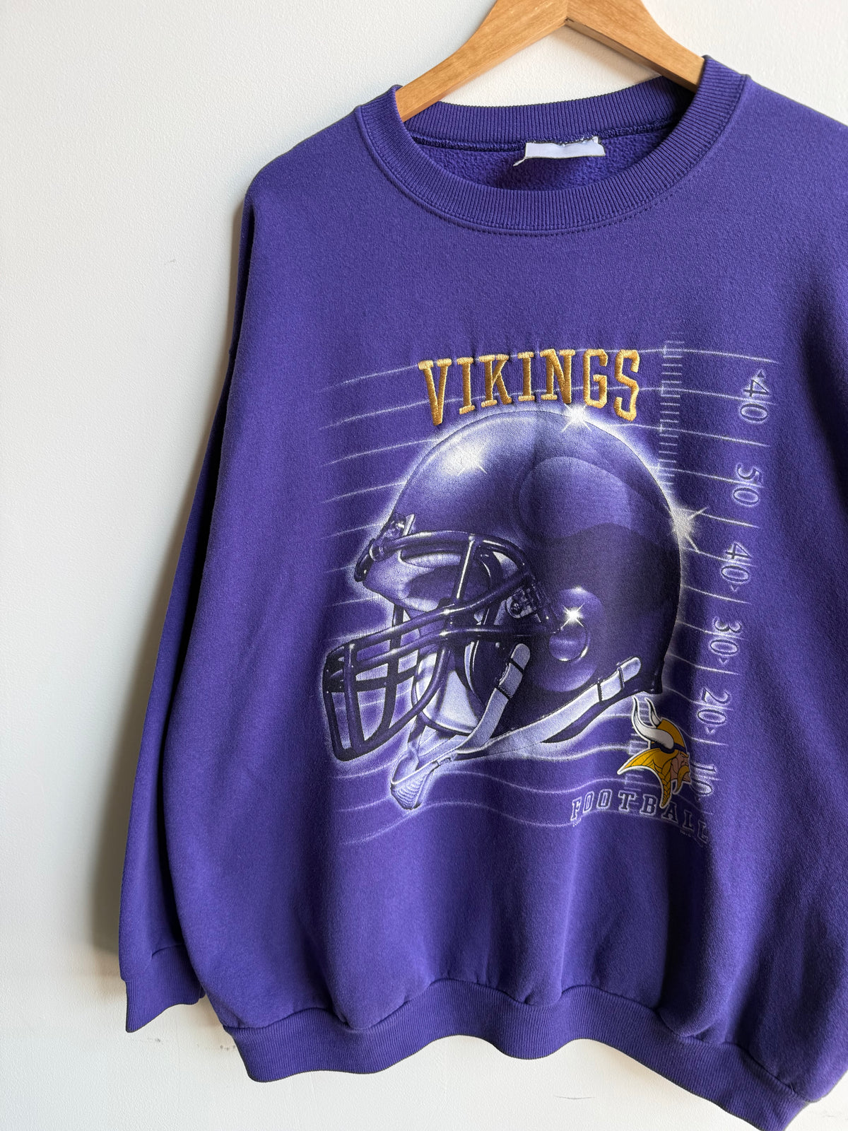 (XXL) Minnesota Vikings Helmet Crew