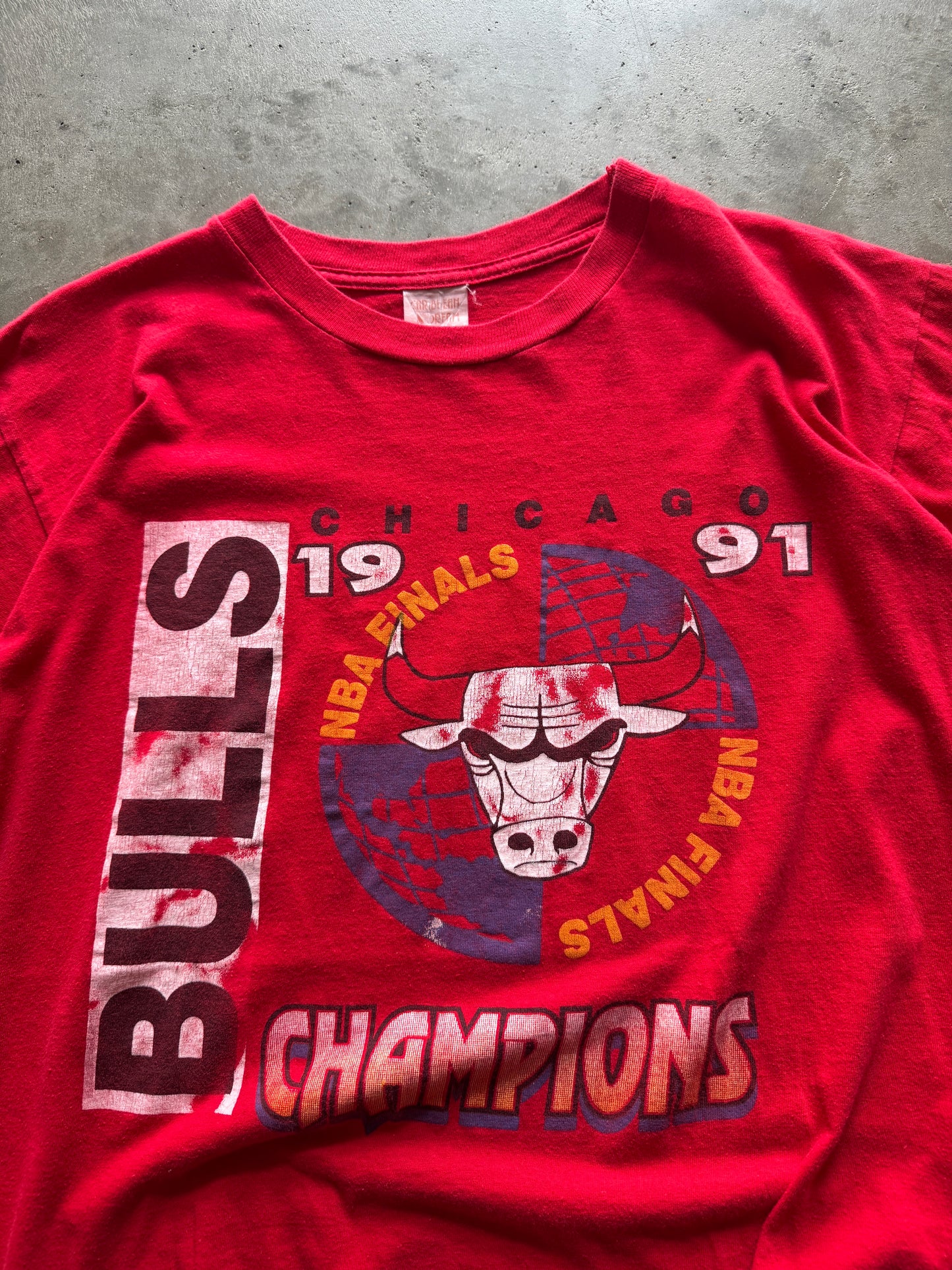 (L) Chicago Bulls 1991 Champs Tee