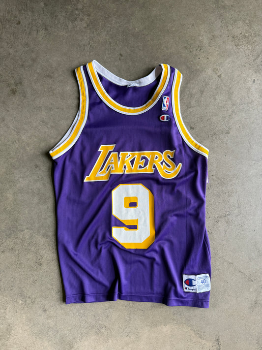 (M) Lakers Van Exel Jersey