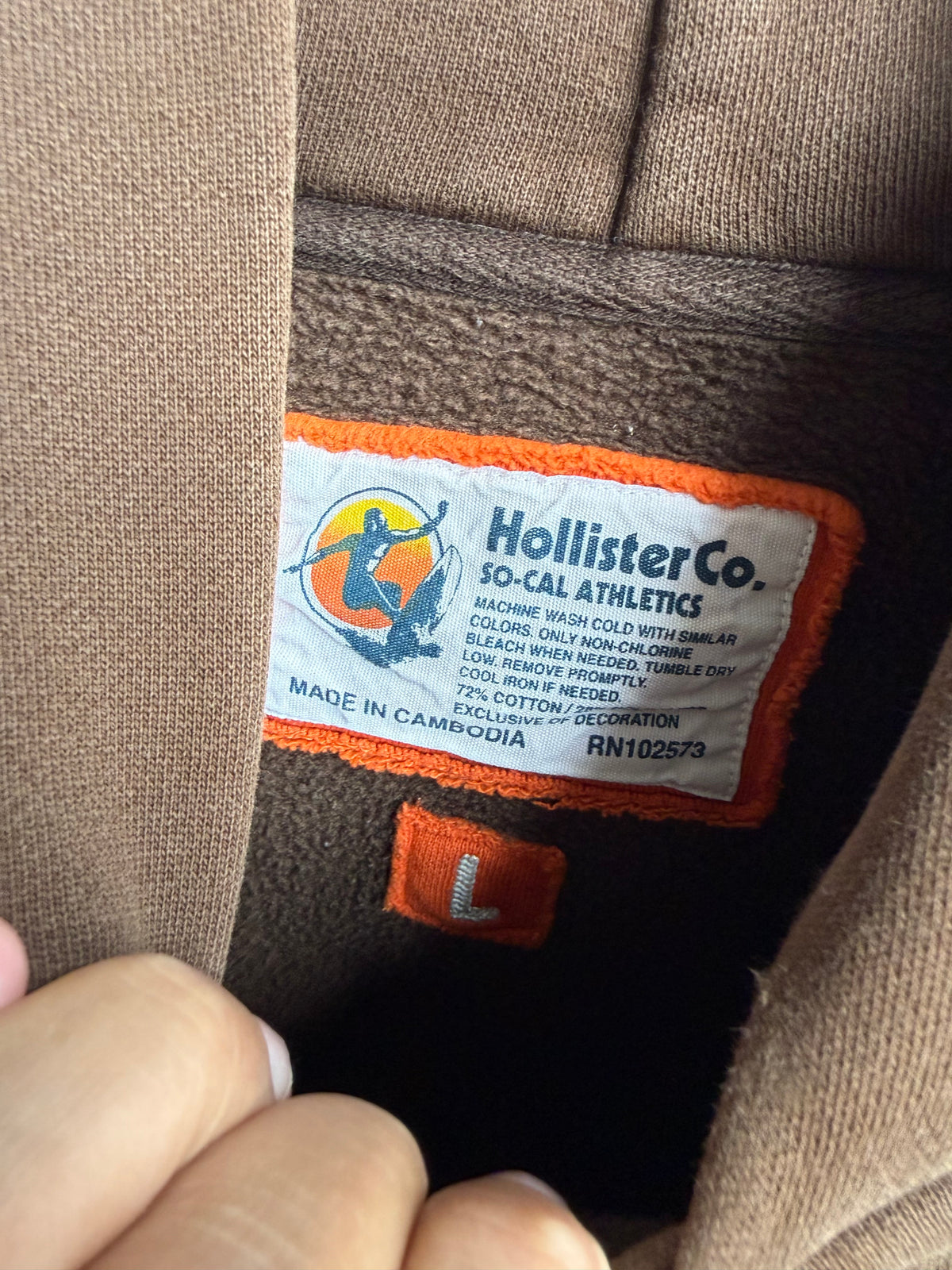 (L) Hollister Surf Hoodie