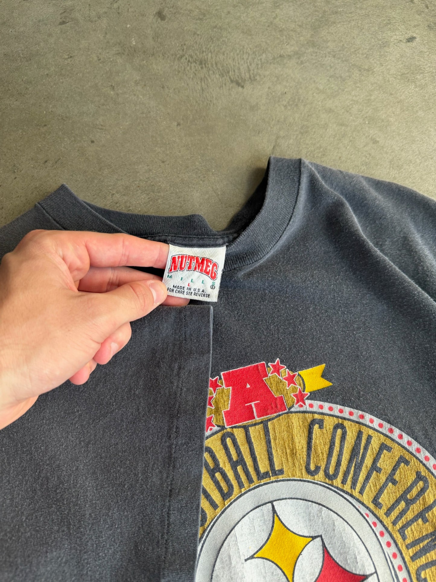(L) Pittsburgh Steelers Nutmeg Mills Tee