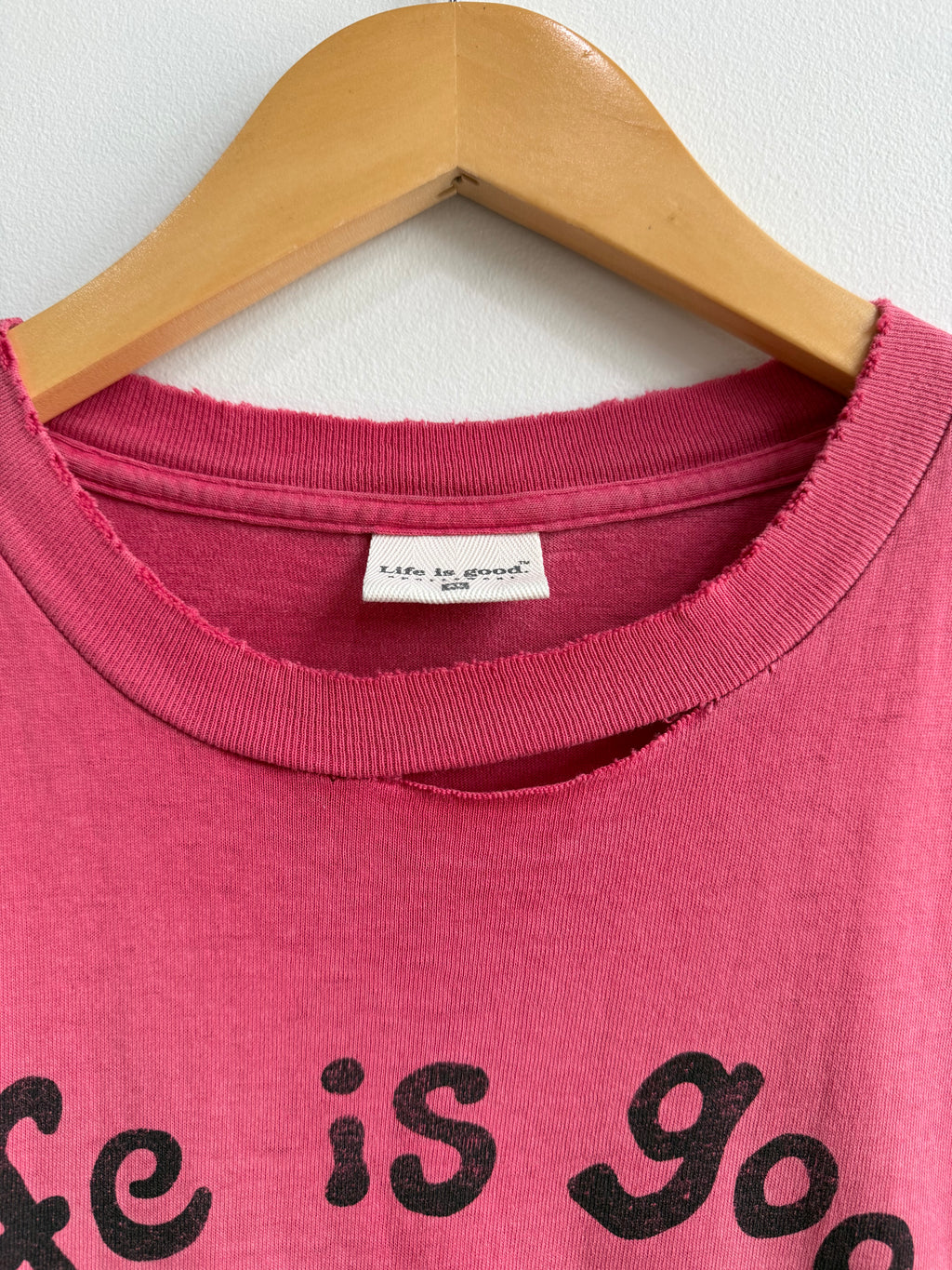 (XL) Life is Good Tee