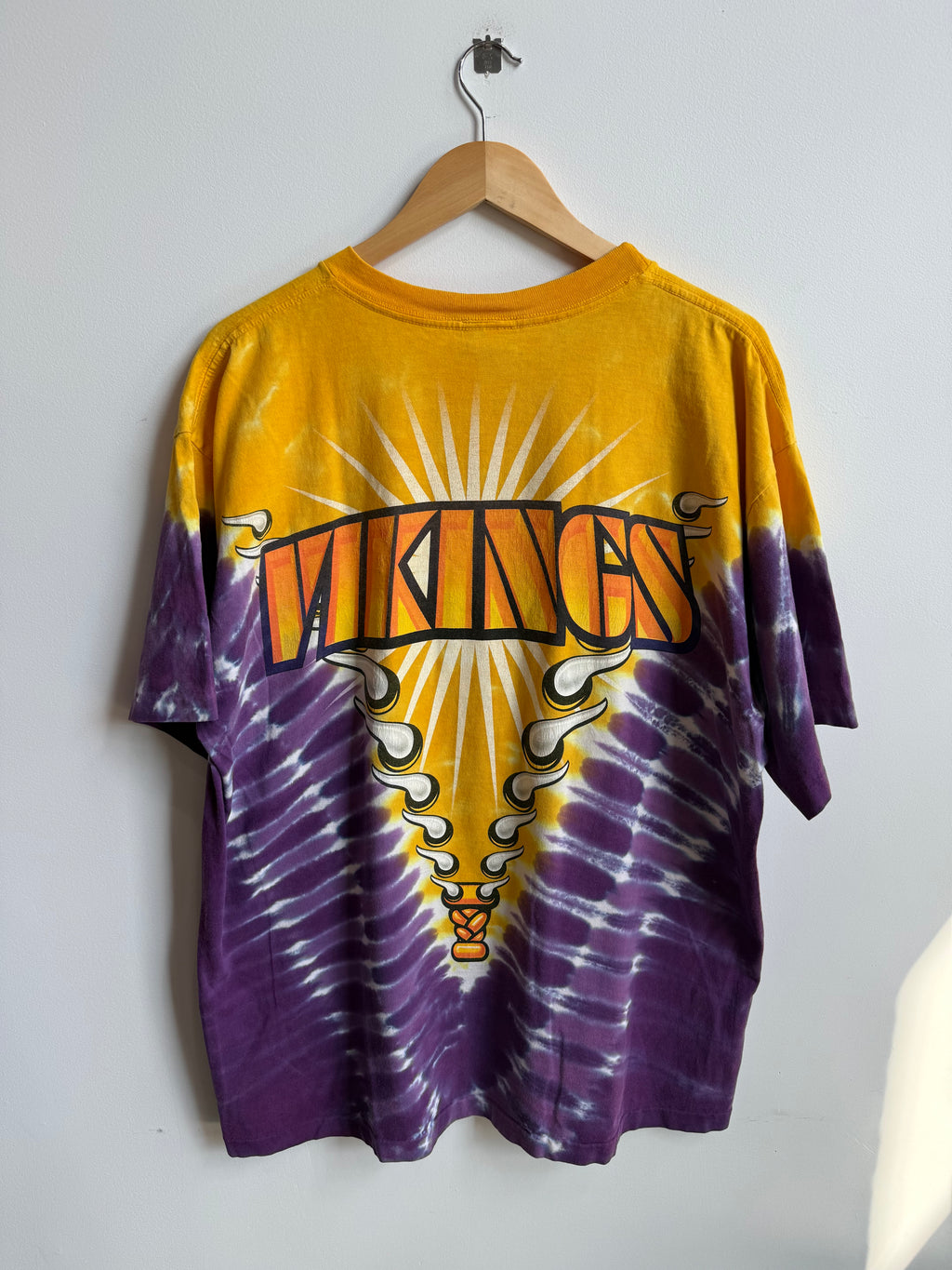 (XL) Minnesota Vikings Tie Dye Tee