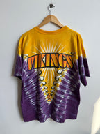 (XL) Minnesota Vikings Tie Dye Tee