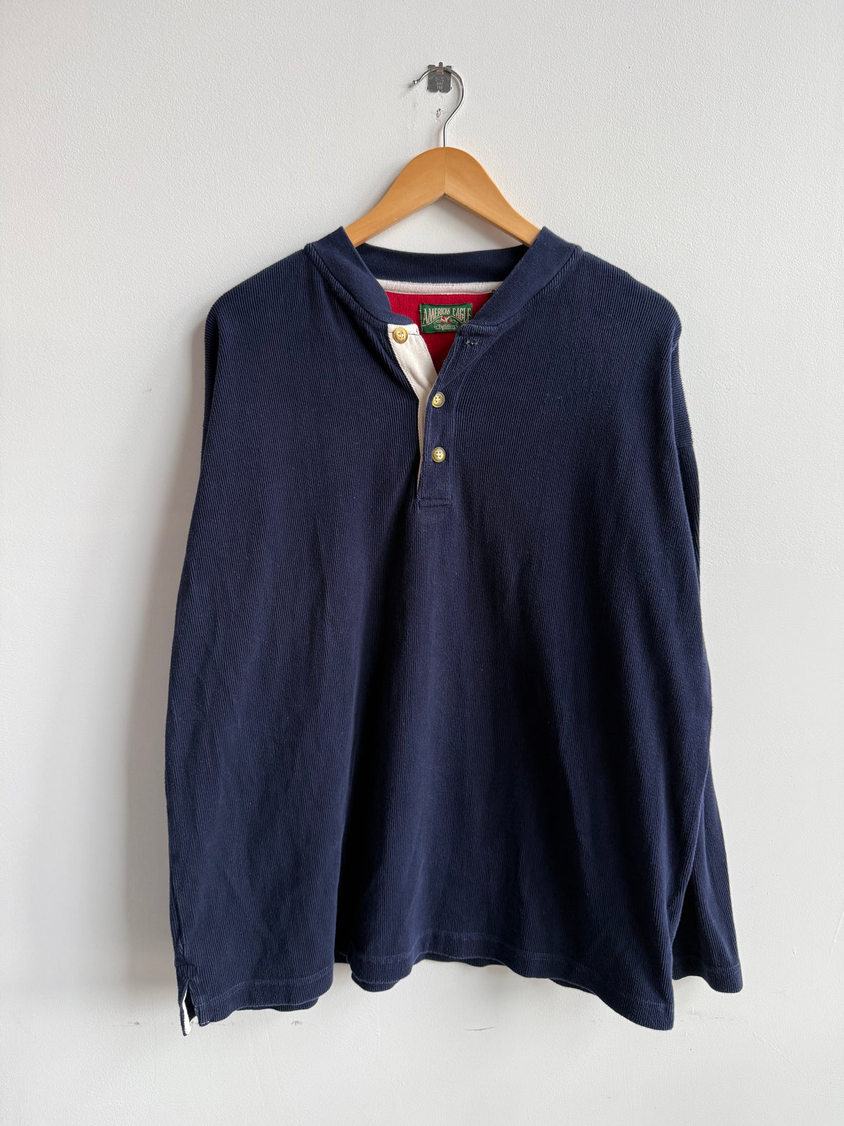 (L) American Eagle Henley Shirt