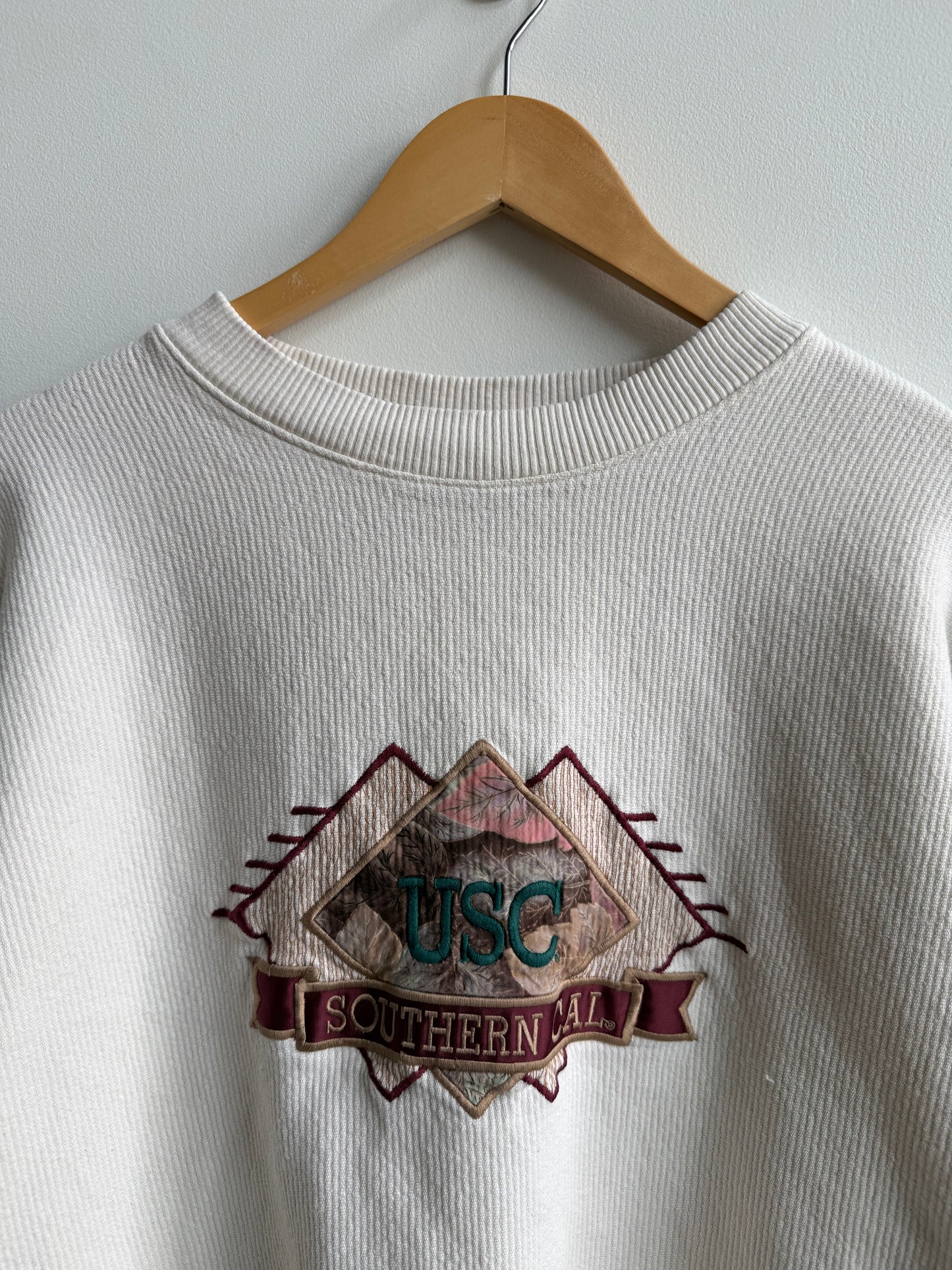 (XL) USC Embroidered Crew