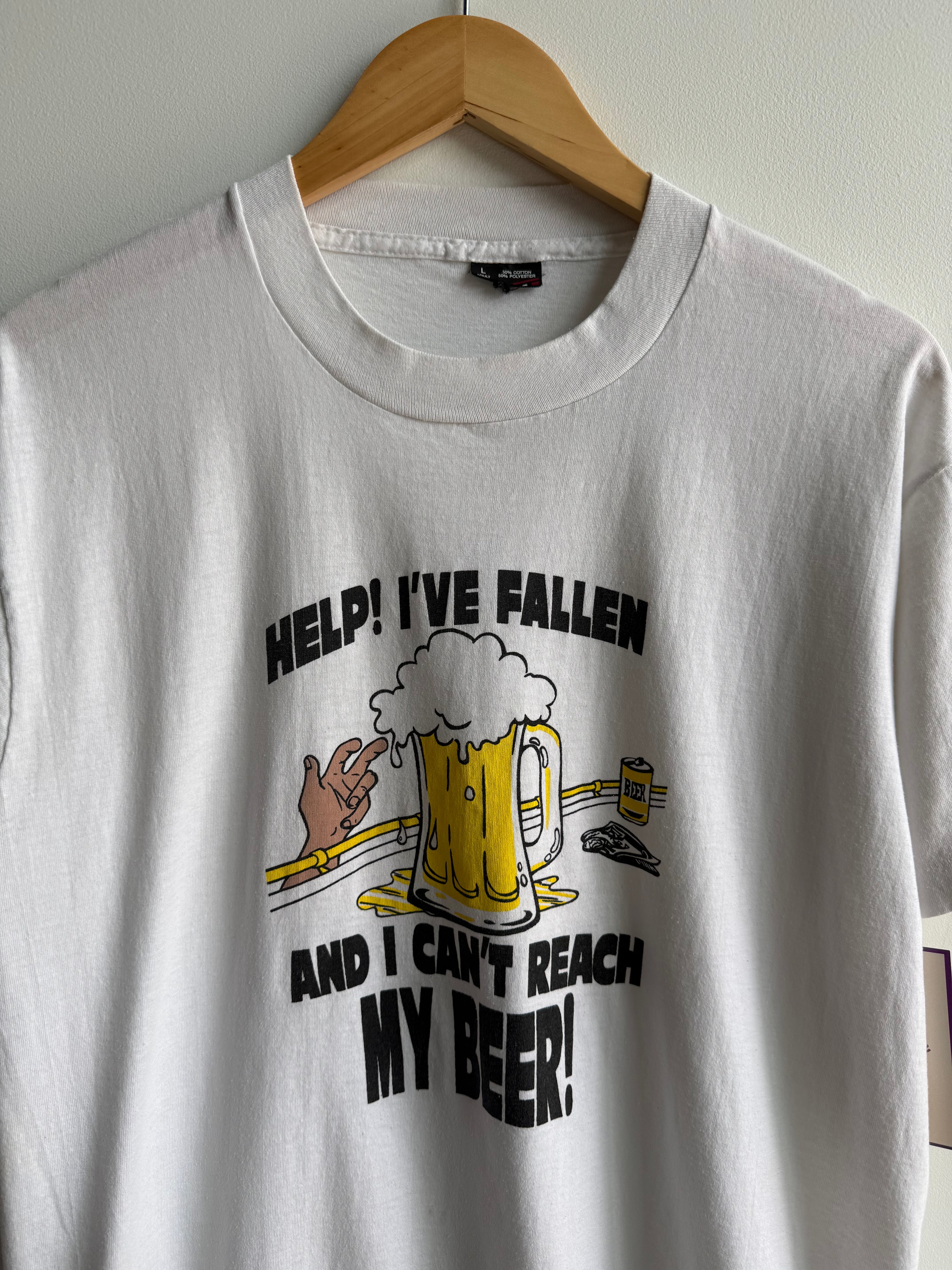 (L) Help I’ve Fallen Beer Tee