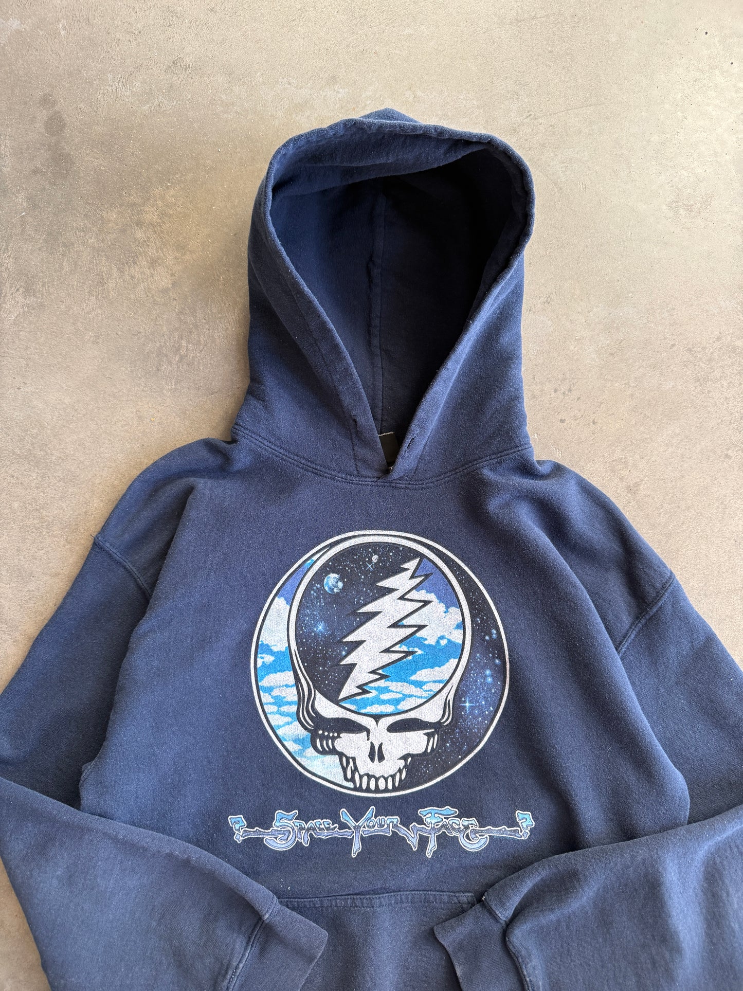 (M) Grateful Dead Space Your Face Hoodie