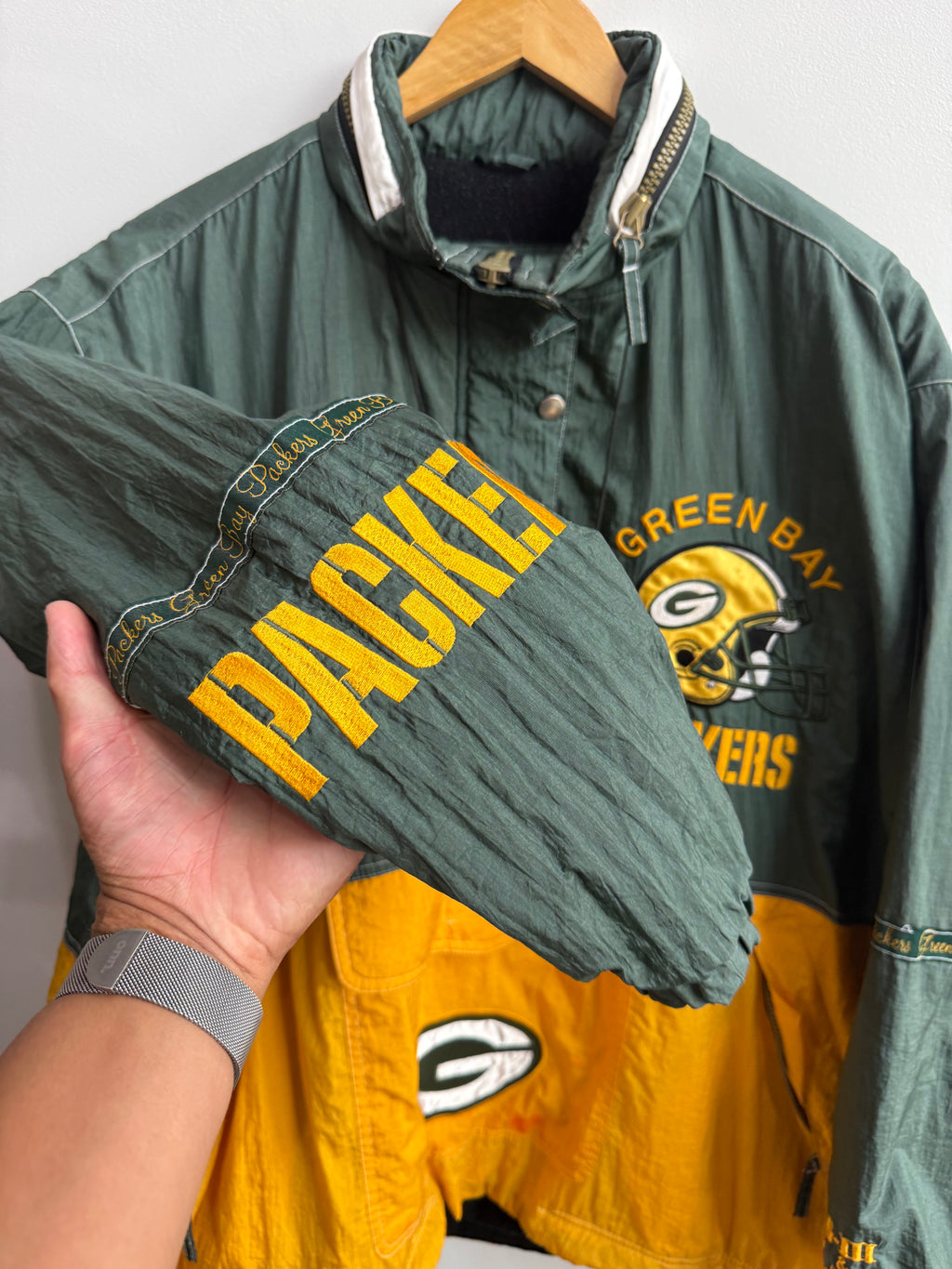 (L) Green Bay Packers Jacket