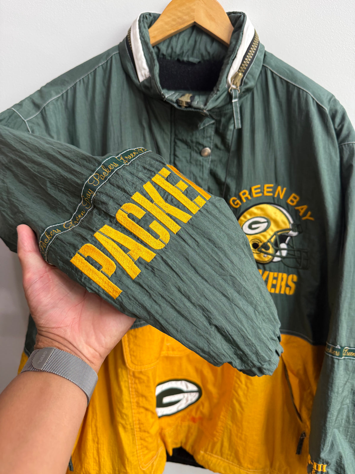 (L) Green Bay Packers Jacket