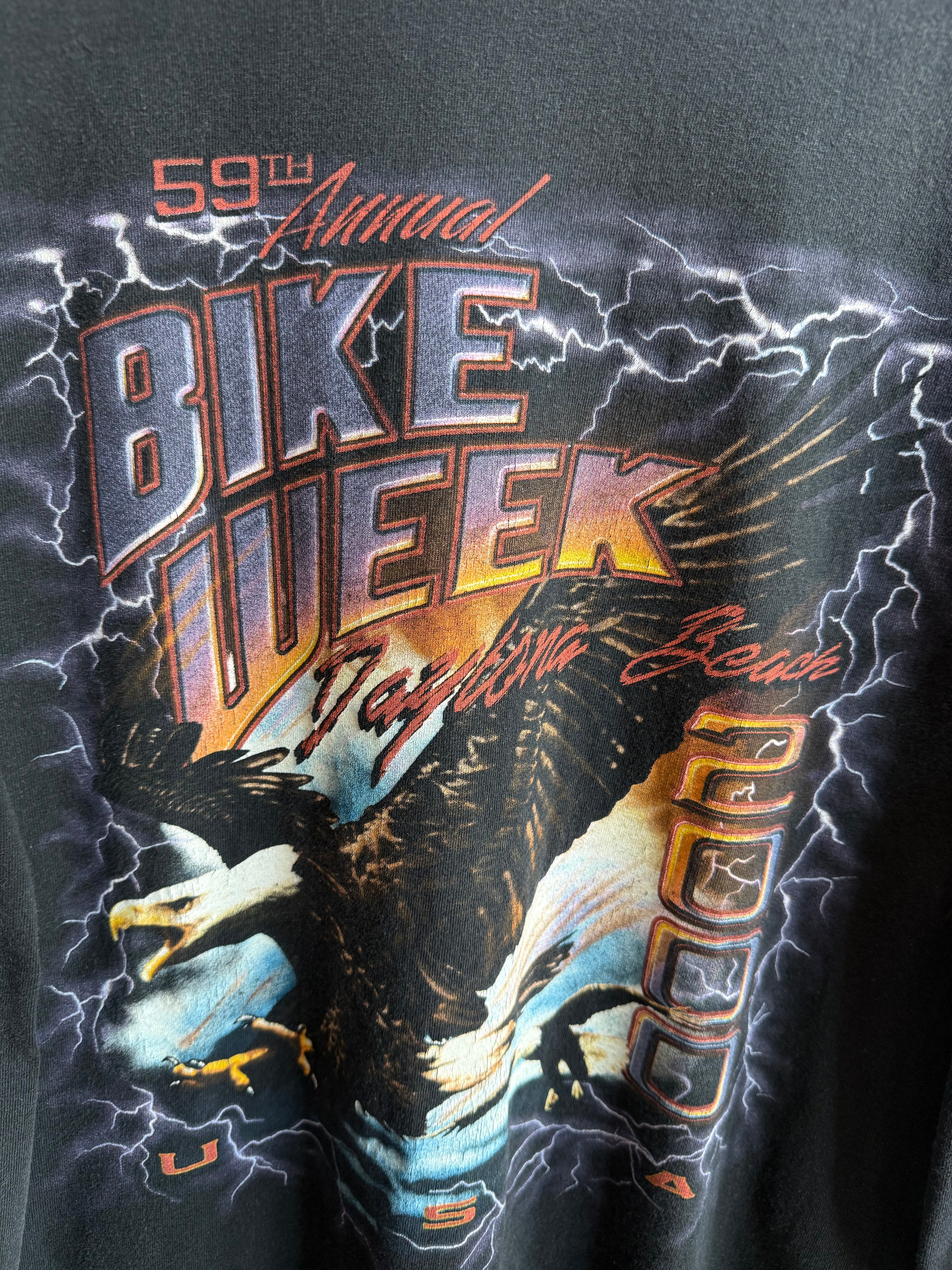 (L) 2000 Bike Week Tee