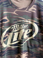 (XL) Miller Lite Camo Tee