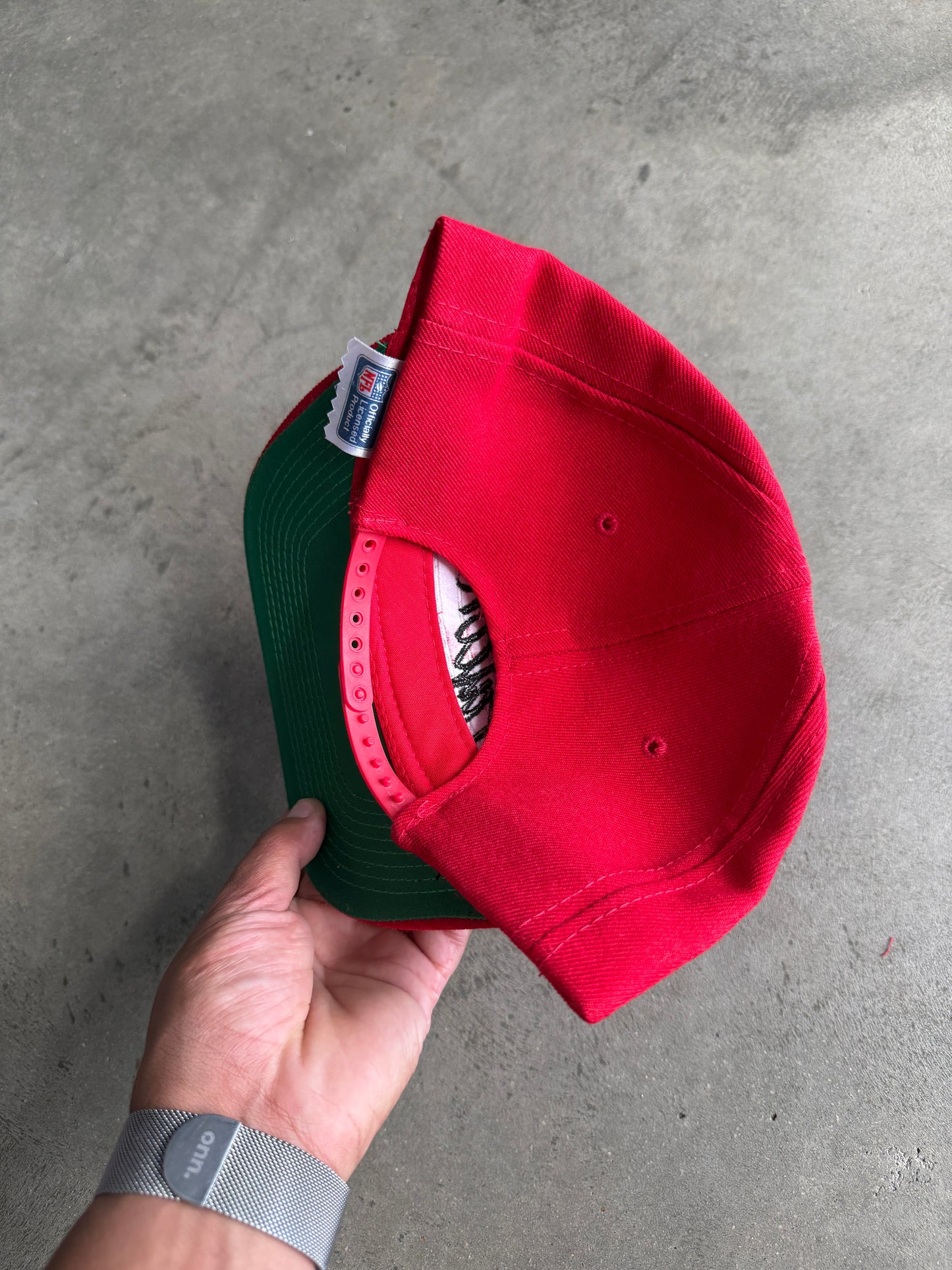 Atlanta Falcons Red Snap Back Hat
