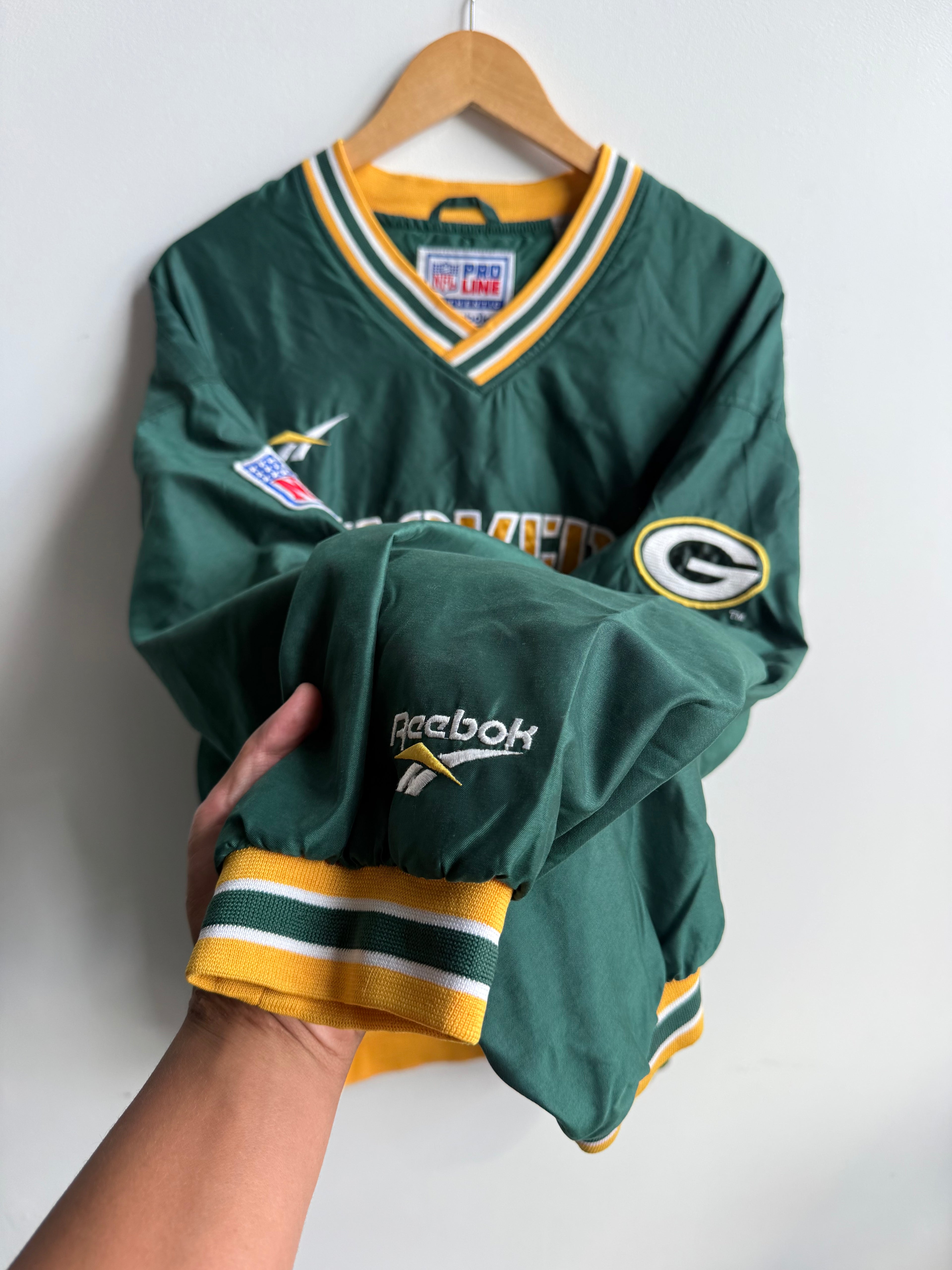 (XL) Green Bay Packers Windbreaker