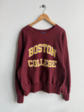 (L) Boston College Reverse Weave Crew