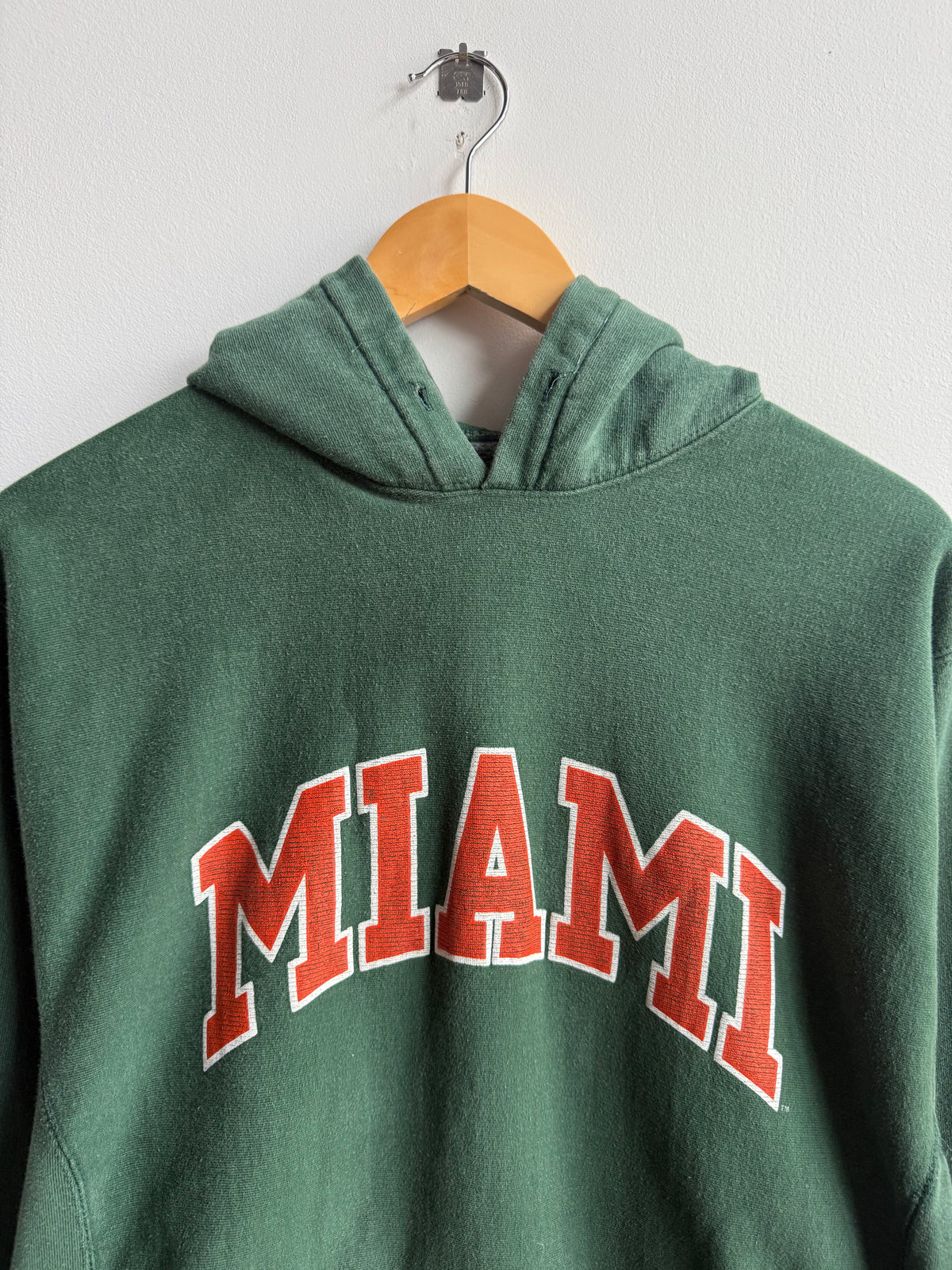 (L) University of Miami Heavyweight Hoodie