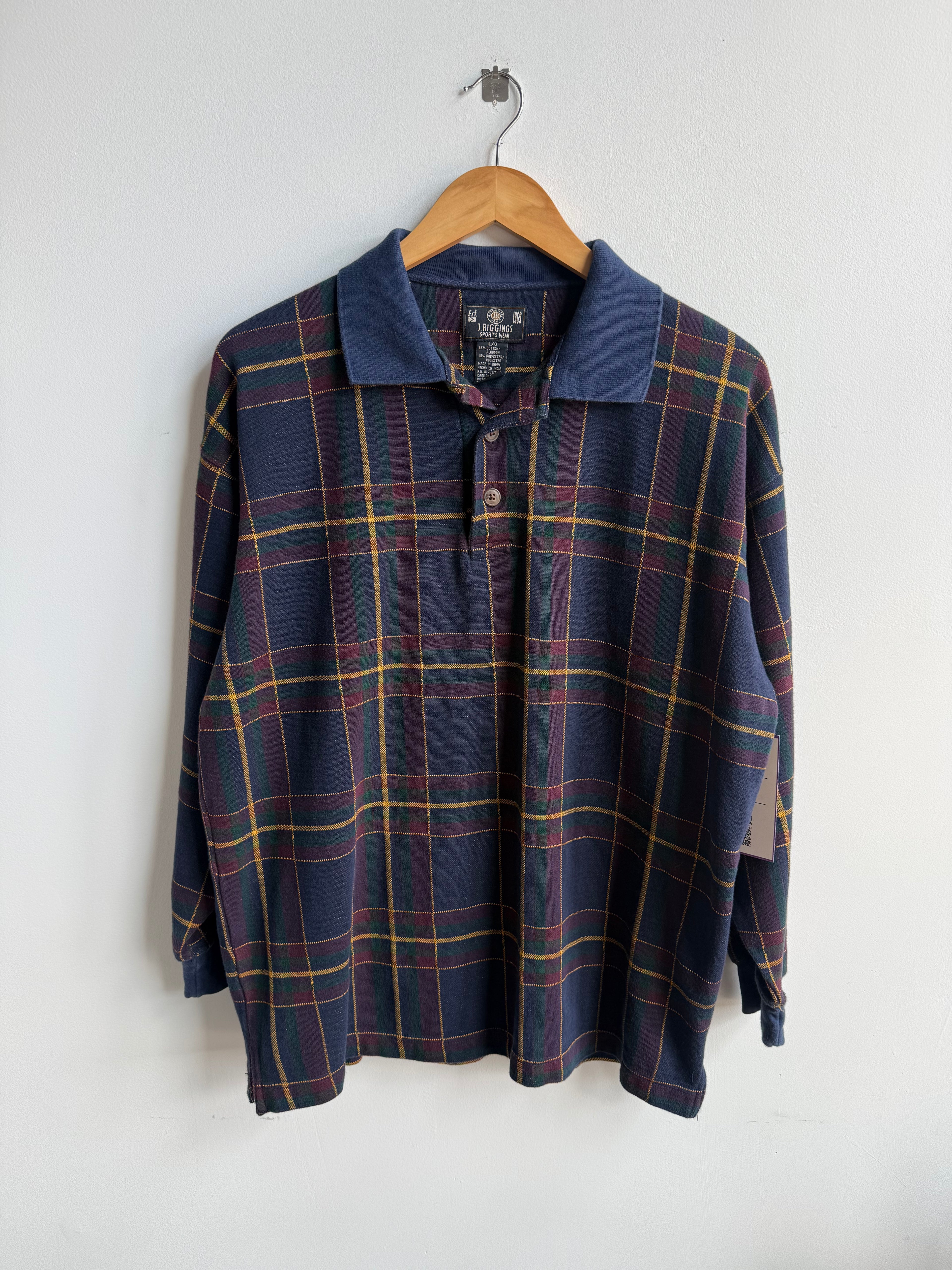 (L) J Riggings Rugby Shirt