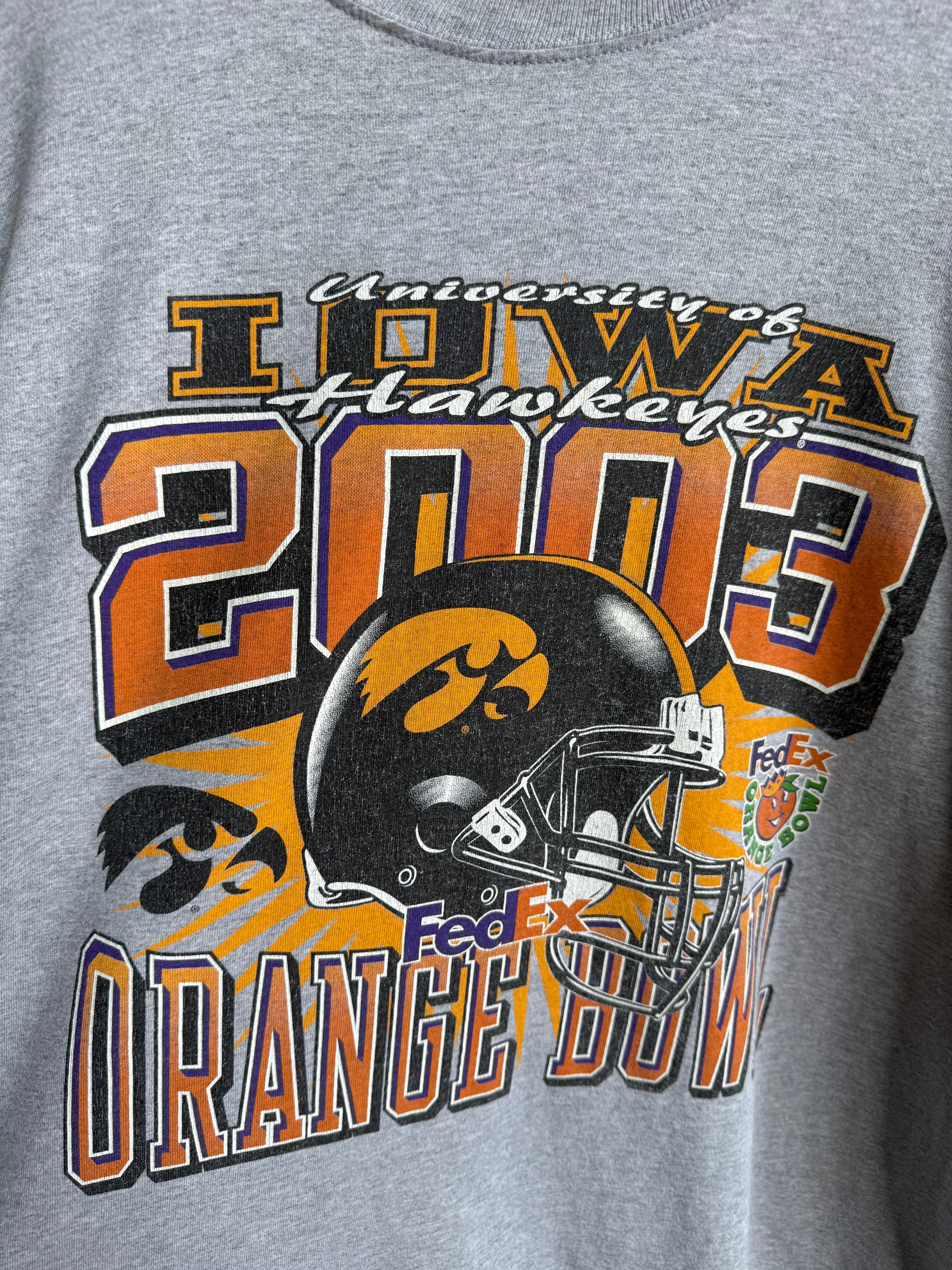 (XXL) Iowa Hawkeye 2003 Bowl Tee