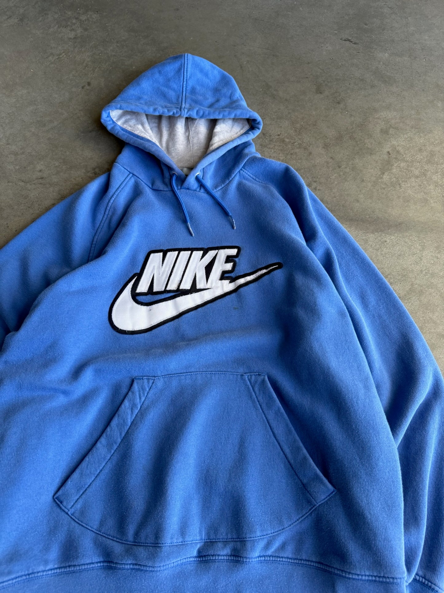 (L) Nike Blue Hoodie