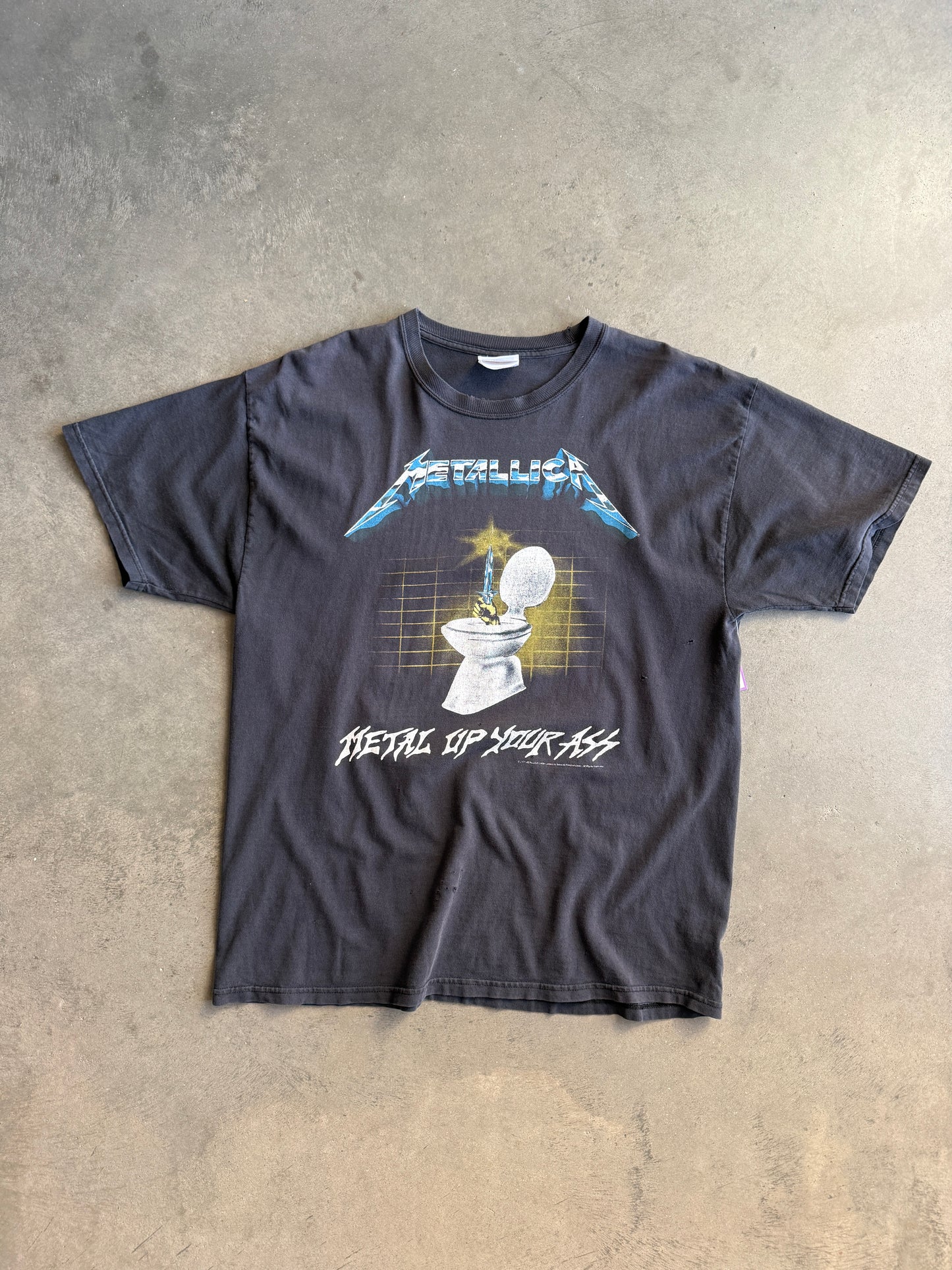 (L) Metallica Metal Up Your Ass Tee