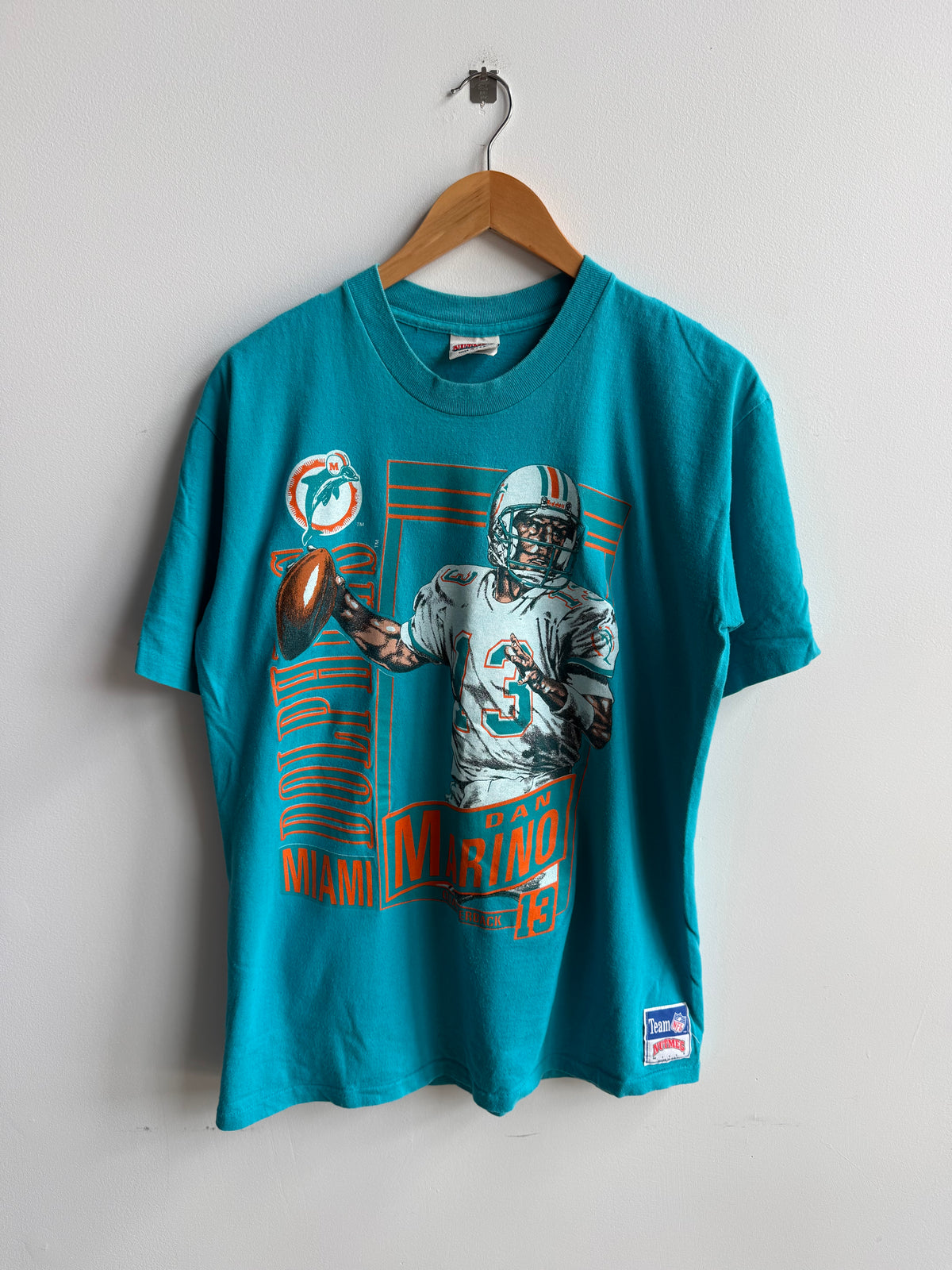 (L) Dan Marino Dolphins Tee