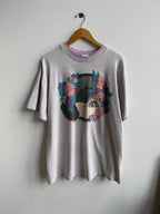 (XL) Cats and Flower Tee