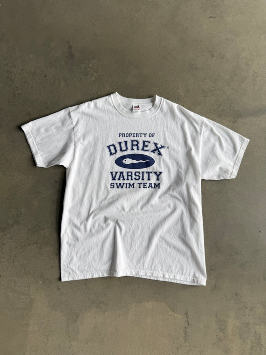 (XL) Durex Varsity Swim Team Tee