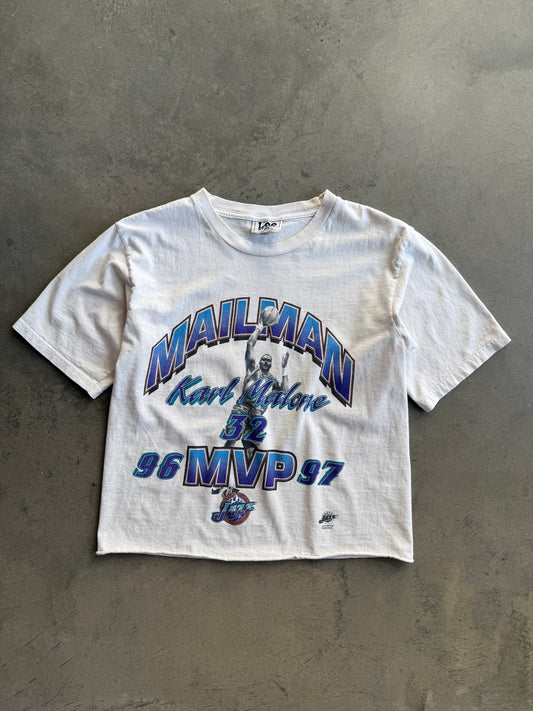 (M) Cropped Karl Malone Tee