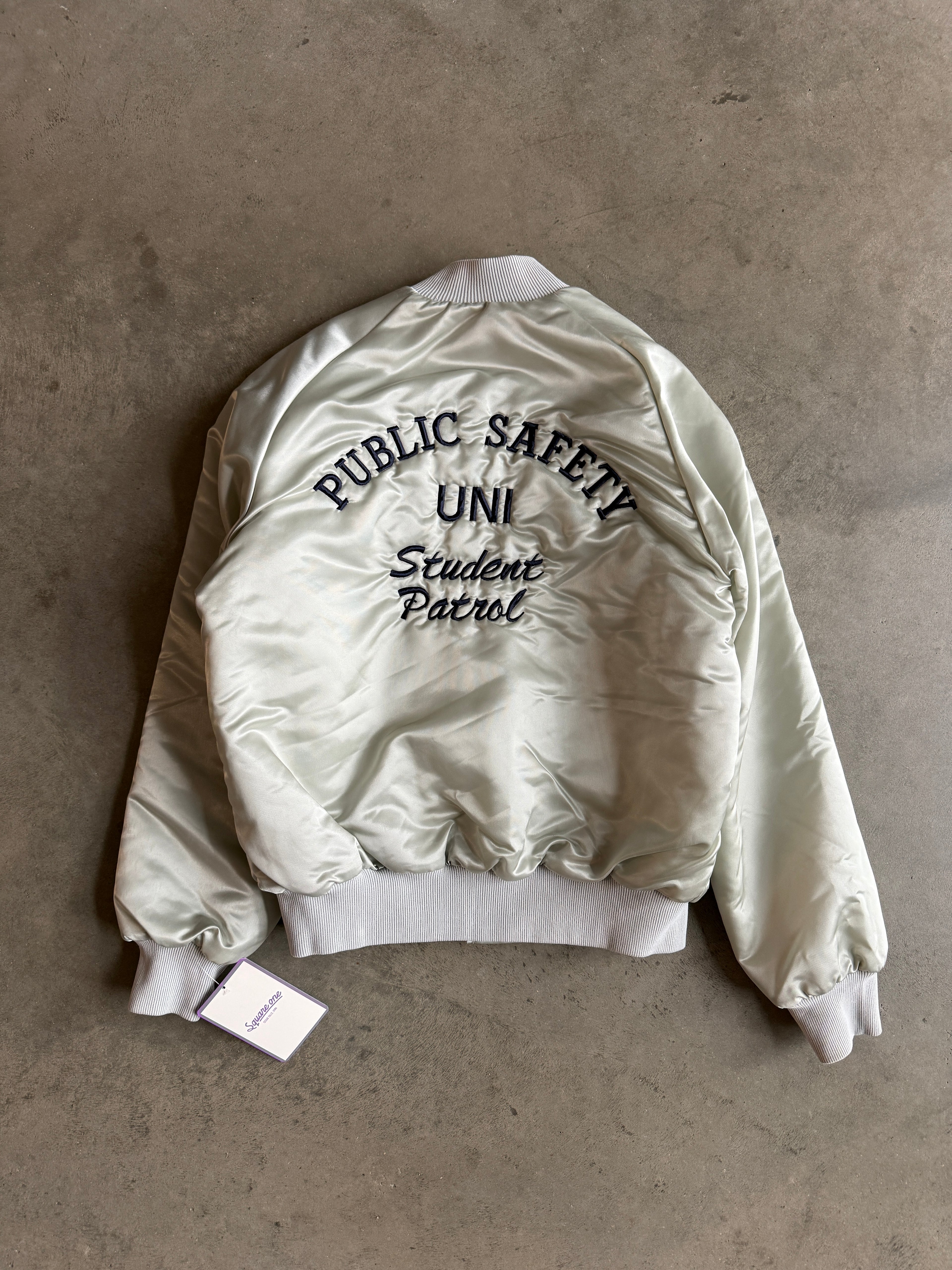 (M) UNI Satin Jacket