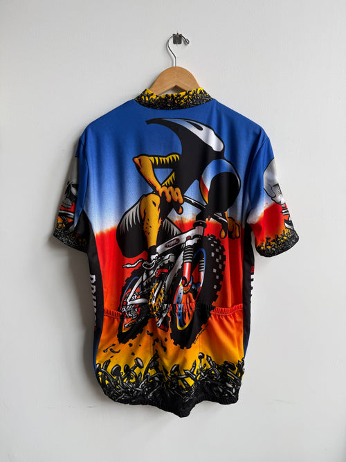 (L) Hammer and Nails Biker Jersey