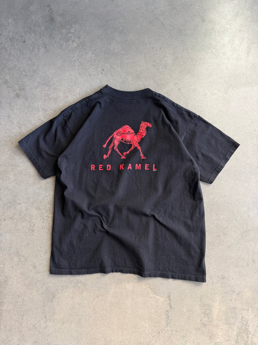 (XL) Red Kamel Cigarettes Tee