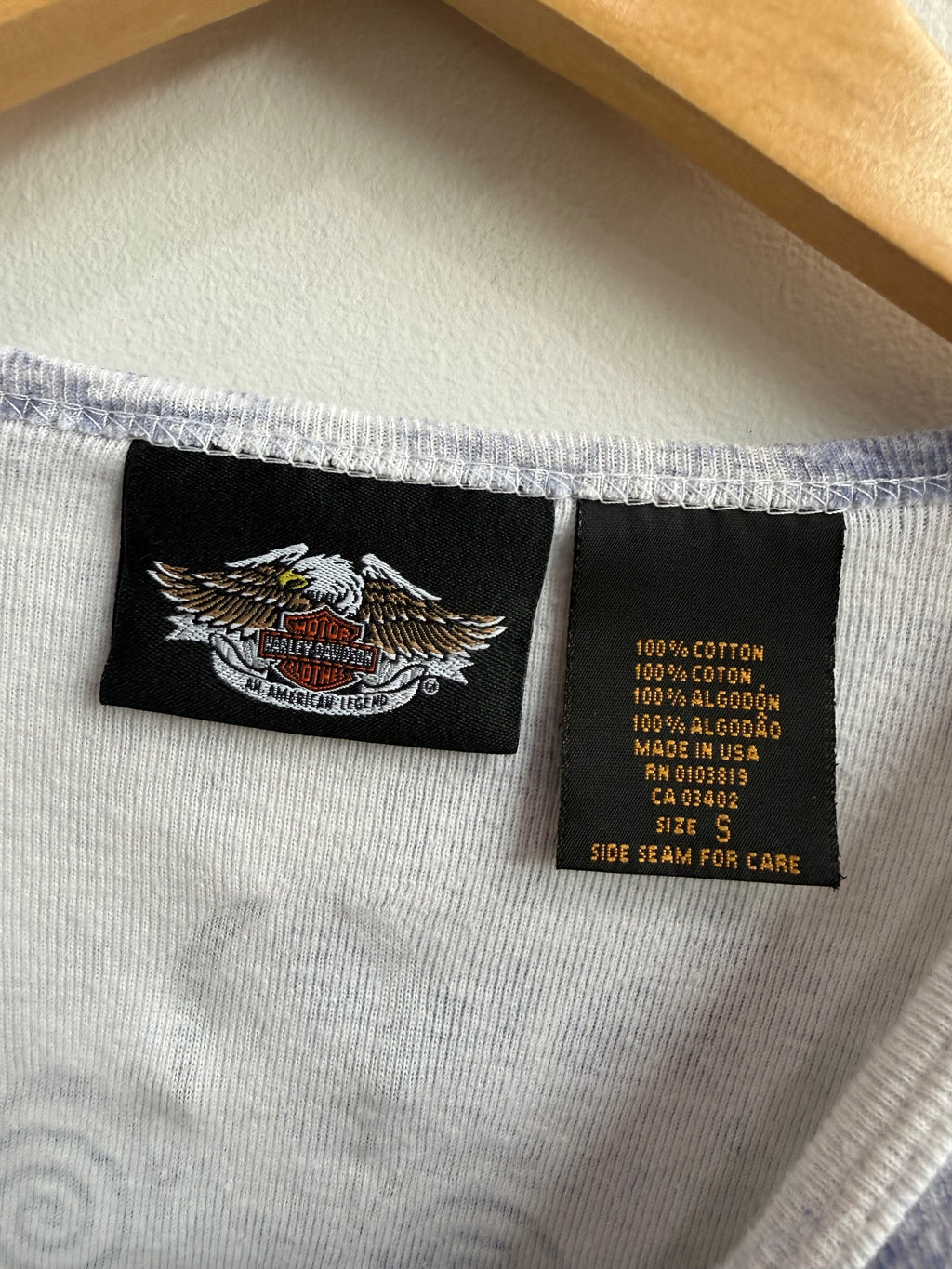 (S) Harley Davidson Fem Top