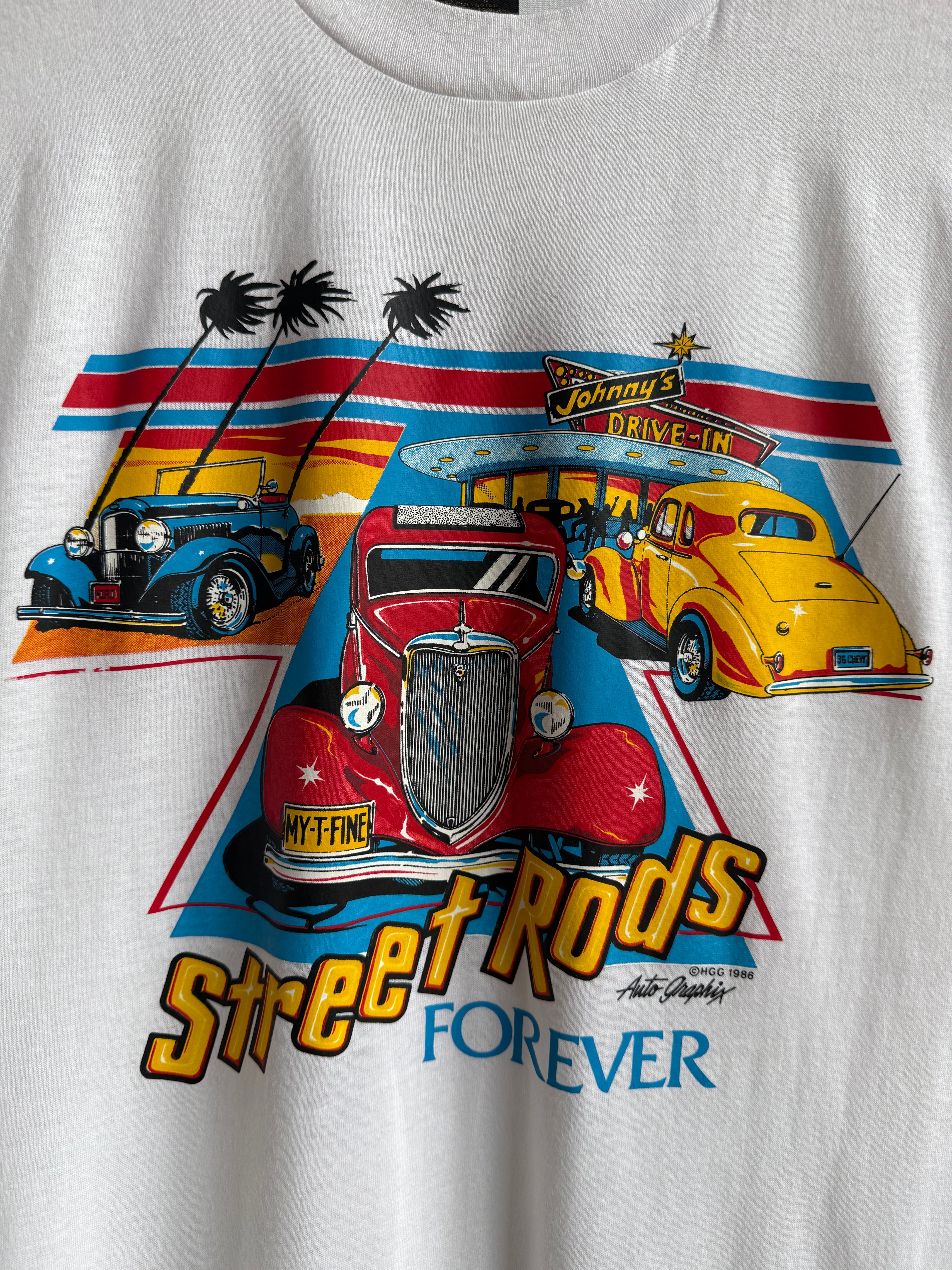 (M) Street Rods Tee