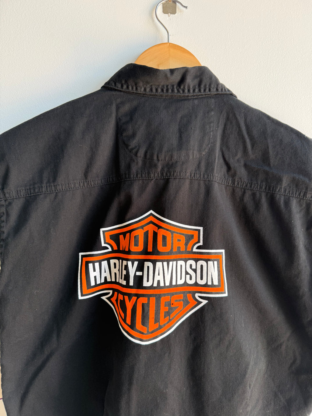 (XL) Harley Davidson Femme Cutoff Shirt