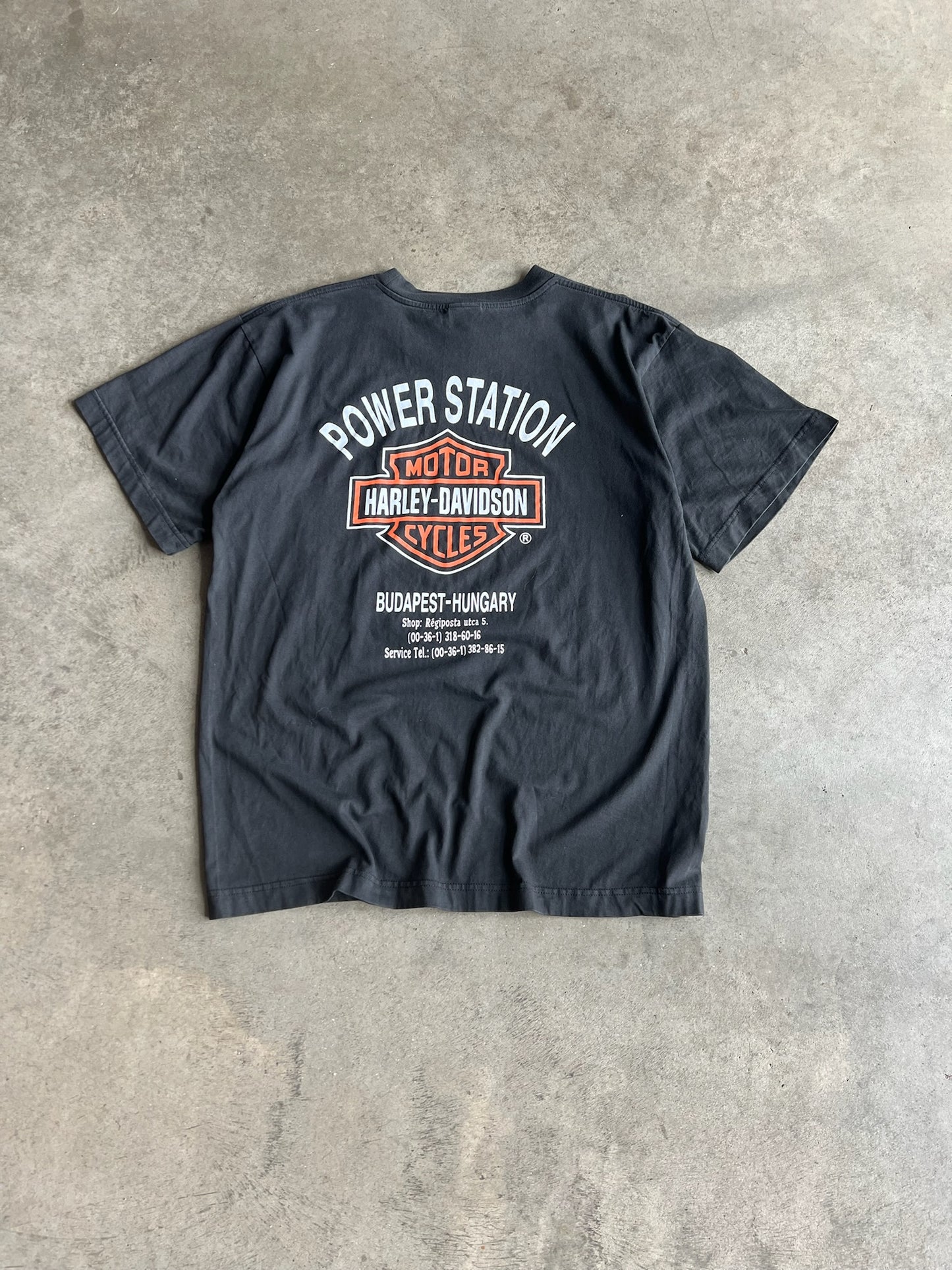 (XL) Harley Budapest Tee