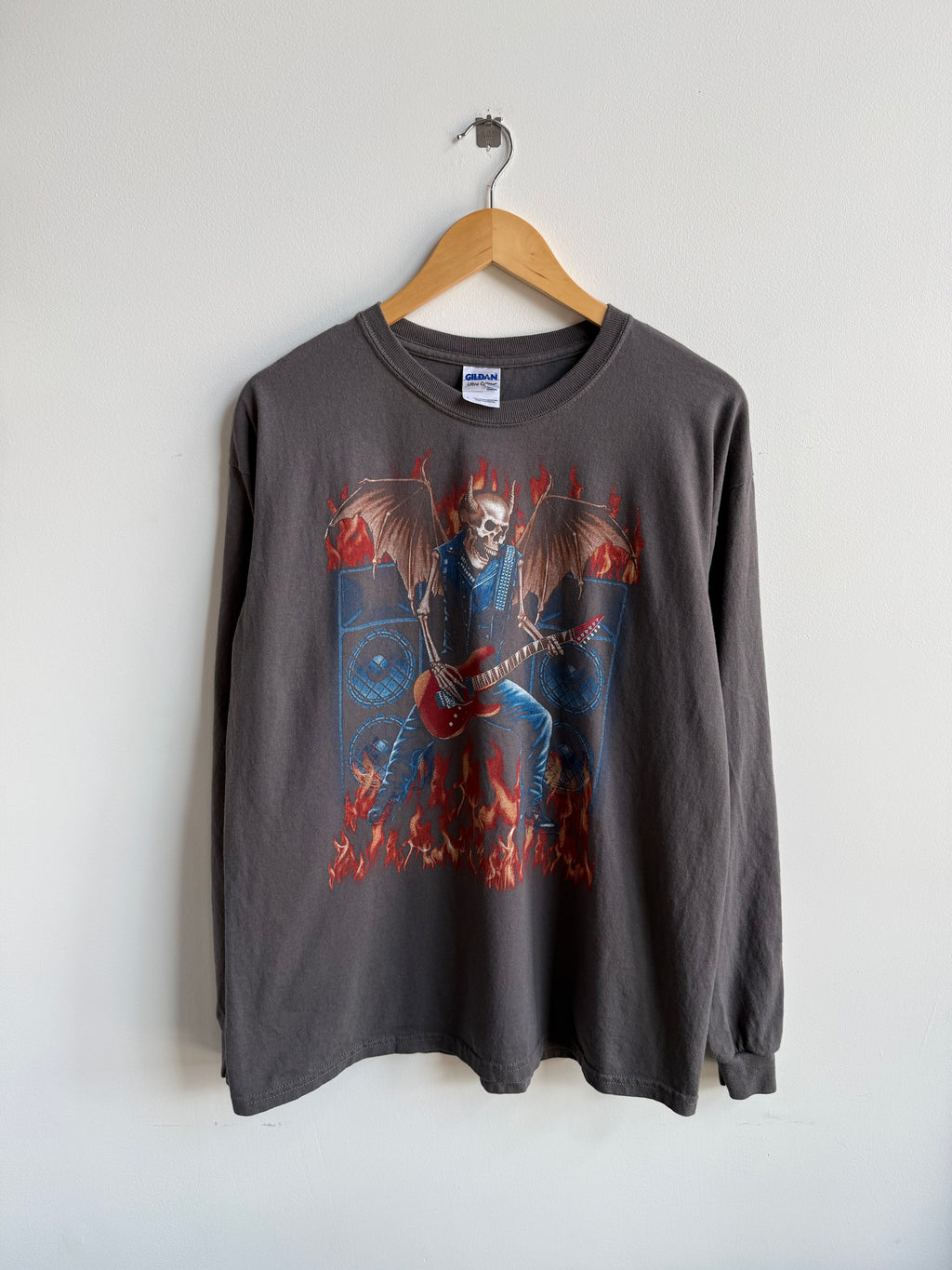 (L) Skull Guitarist Tee