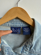 (XXL) Pooh Denim Shirt