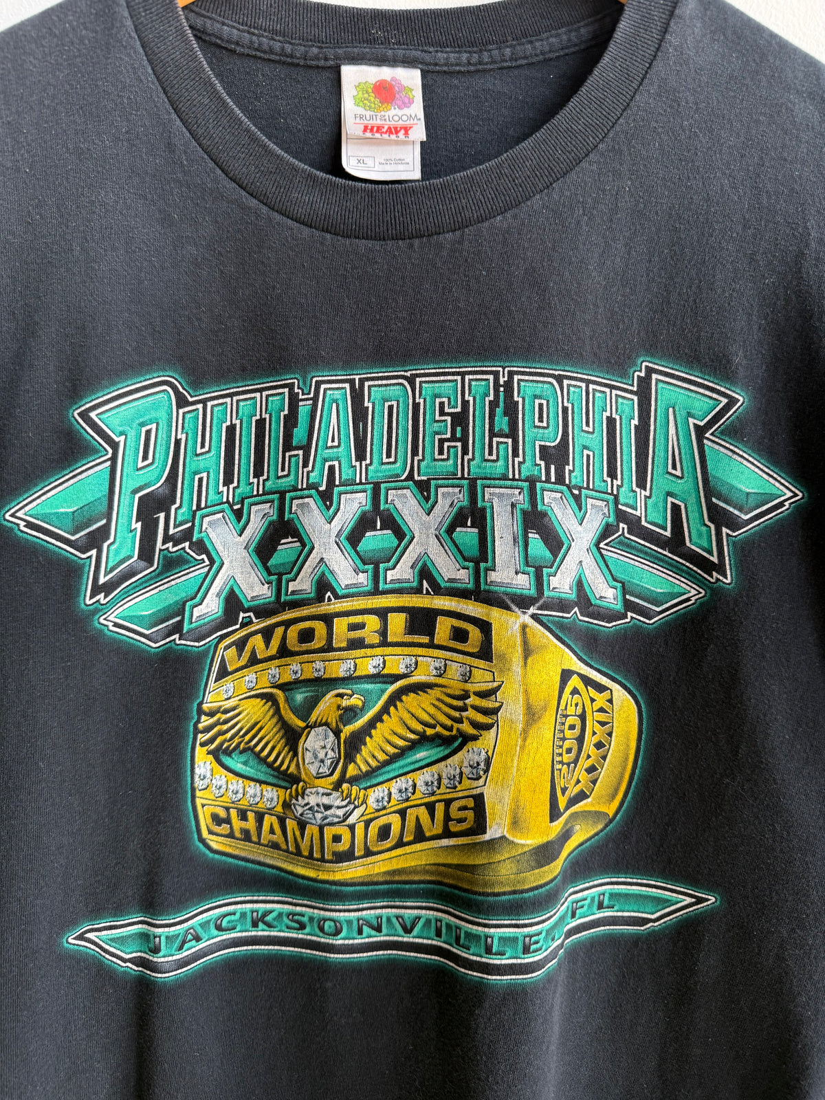 (XL) Philadelphia Eagles Super Bowl Misprint Tee
