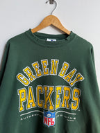 (XL) Green Bay Packers Logo Athletic Crew
