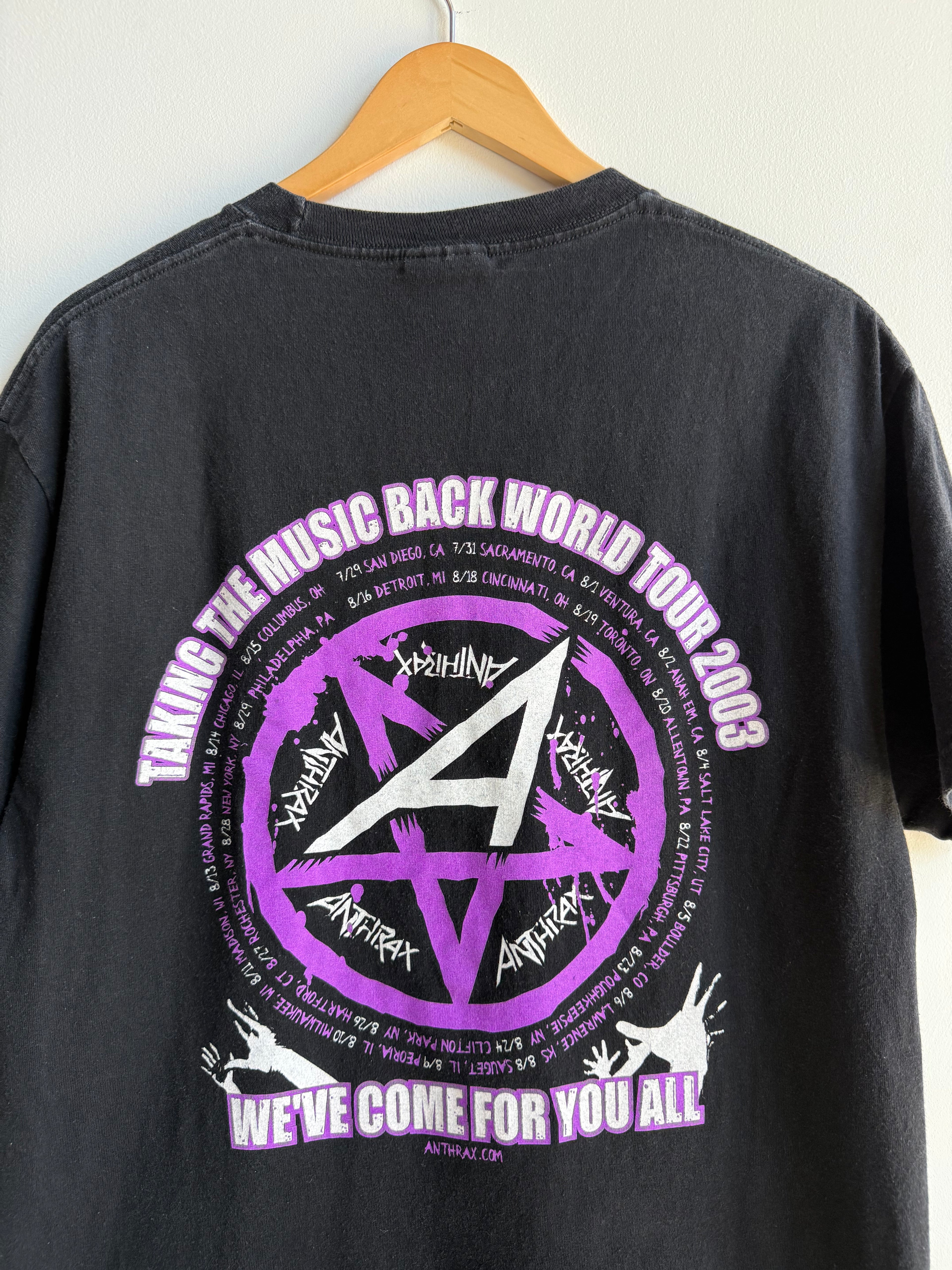 (L) Anthrax Band Tee