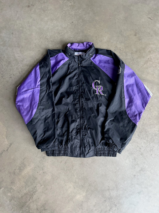 (L) Colorado Rockies Starter Jacket