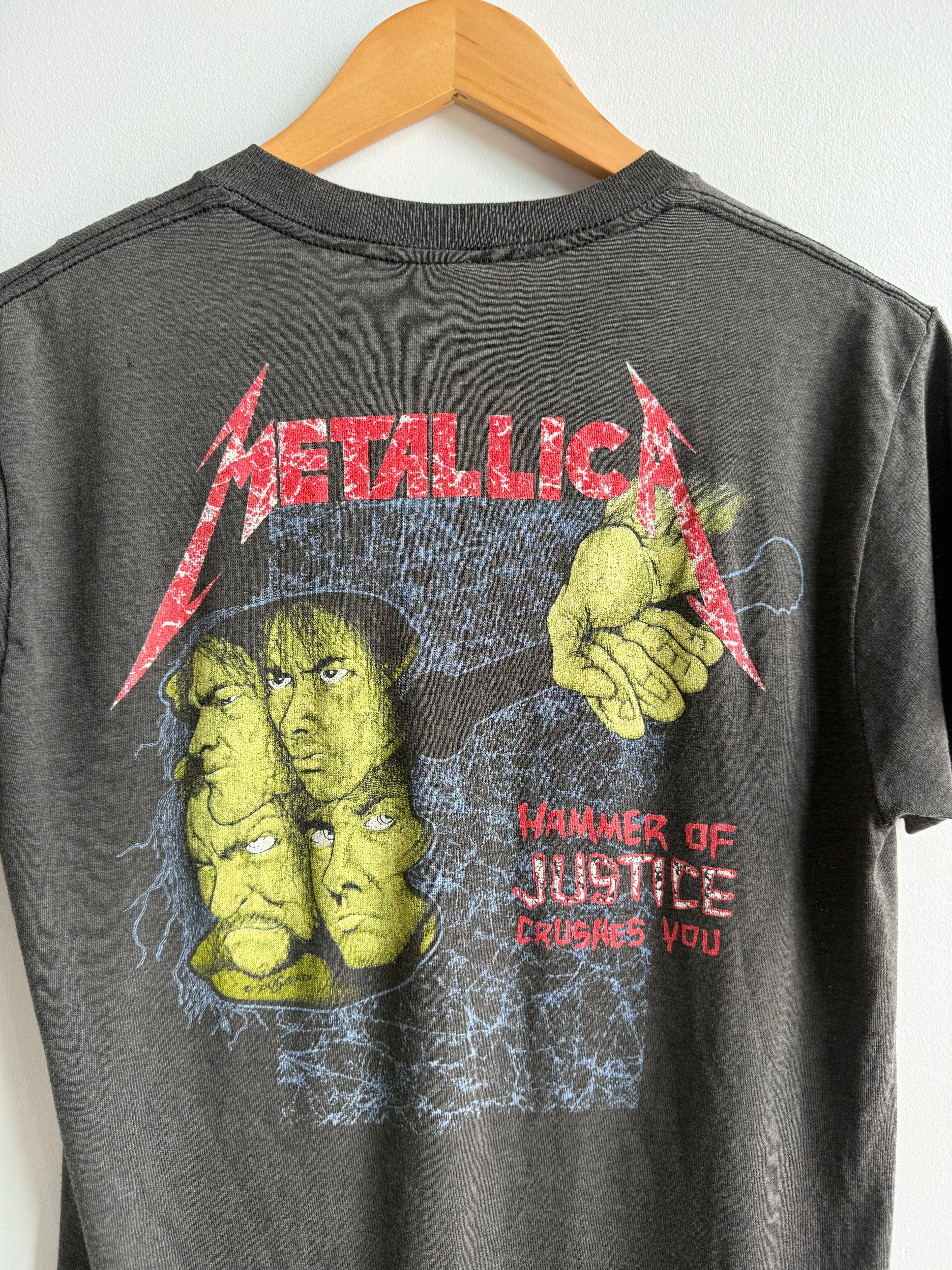 (M) Metallica Damaged Justice Pushead Tee